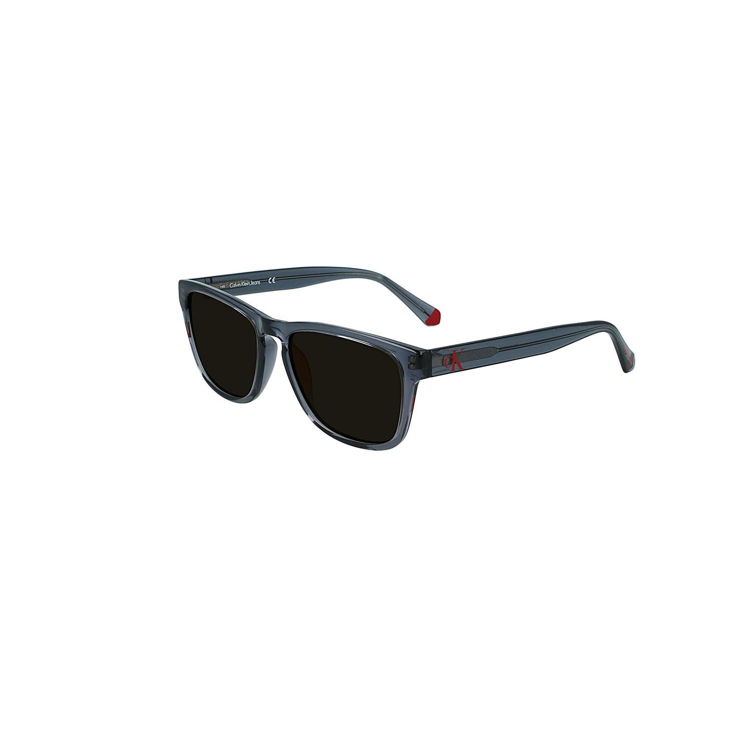 Calvin Klein Jeans CKJ 21623S 050 55 Unisex Dikdörtgen Füme Kemik Güneş Gözlüğü