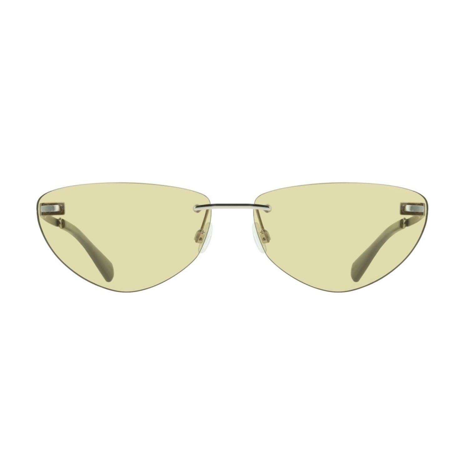 Calvin Klein Jeans CKJ 25208S 045 63 Kadın Cat Eye Gümüş Metal Güneş Gözlüğü