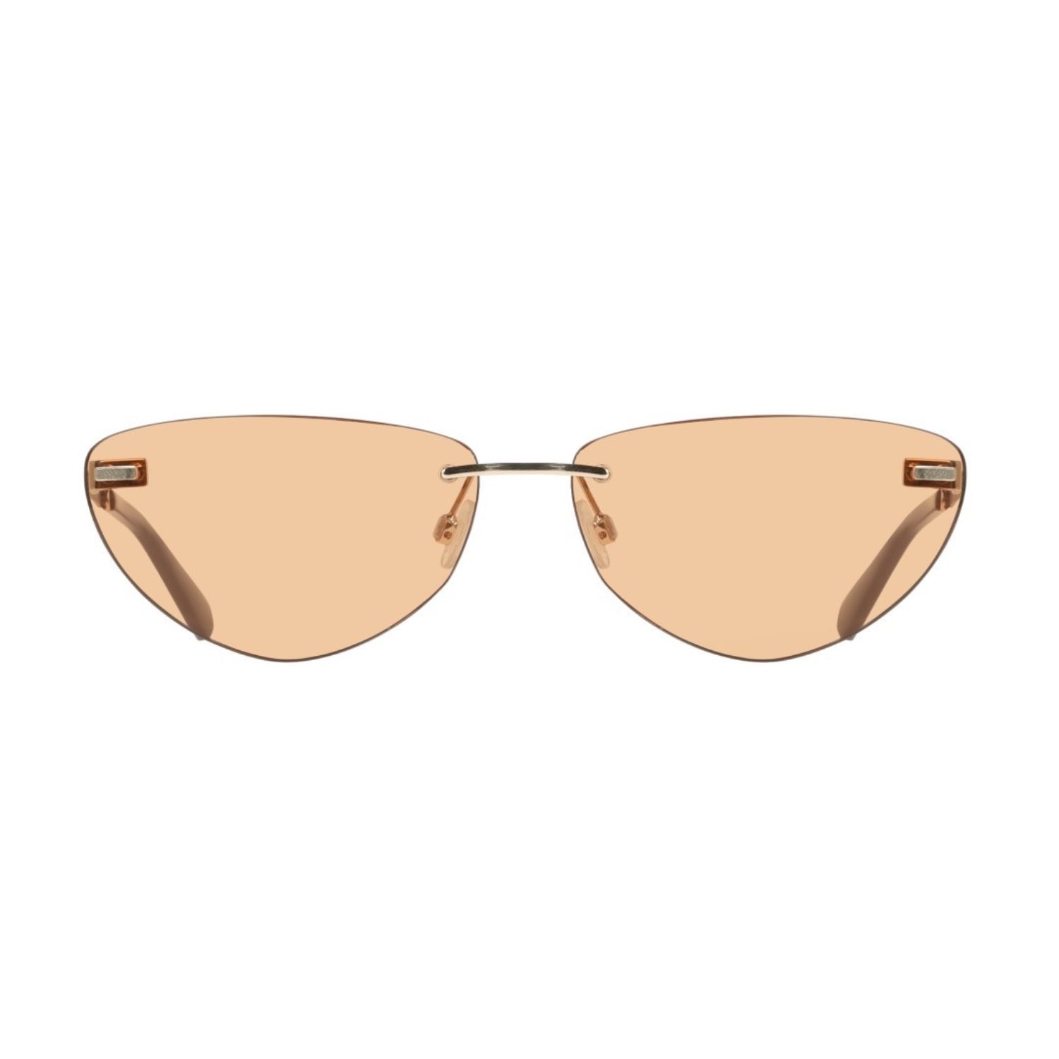 Calvin Klein Jeans CKJ 25208S 721 63 Kadın Cat Eye Gold Metal Güneş Gözlüğü