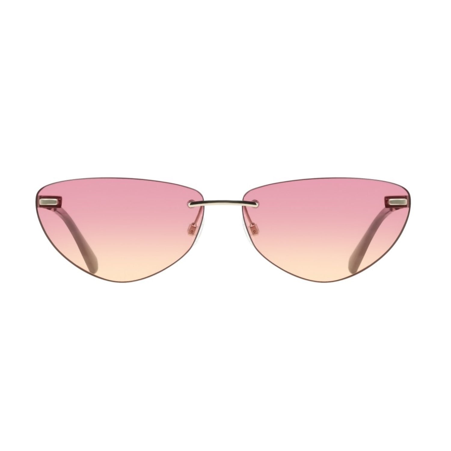 Calvin Klein Jeans CKJ 25208S 727 63 Kadın Cat Eye Degrade Gold Metal Güneş Gözlüğü