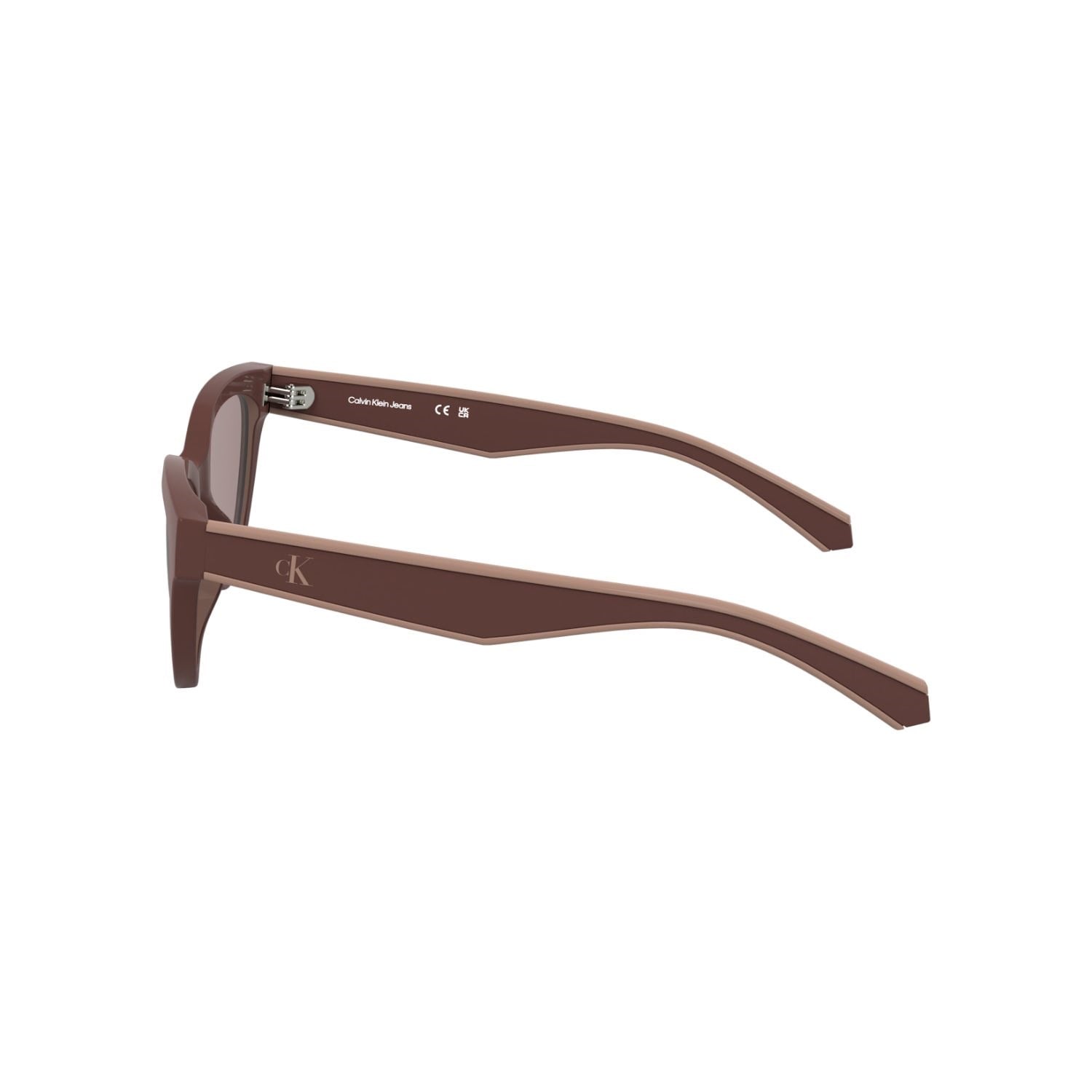 Calvin Klein Jeans CKJ 25301S 605 47 Çocuk Cat Eye Bordo Kemik Güneş Gözlüğü
