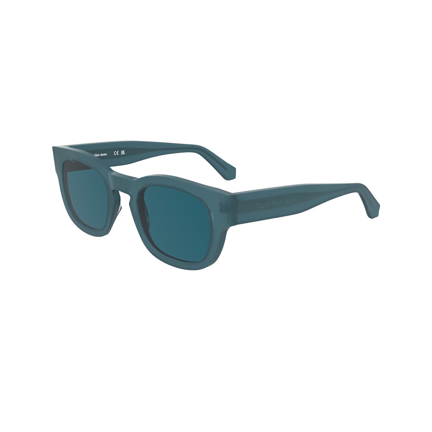Calvin Klein Jeans CKJ 25601S 406 50 Color Shift Unisex Oval Mavi Kemik Güneş Gözlüğü
