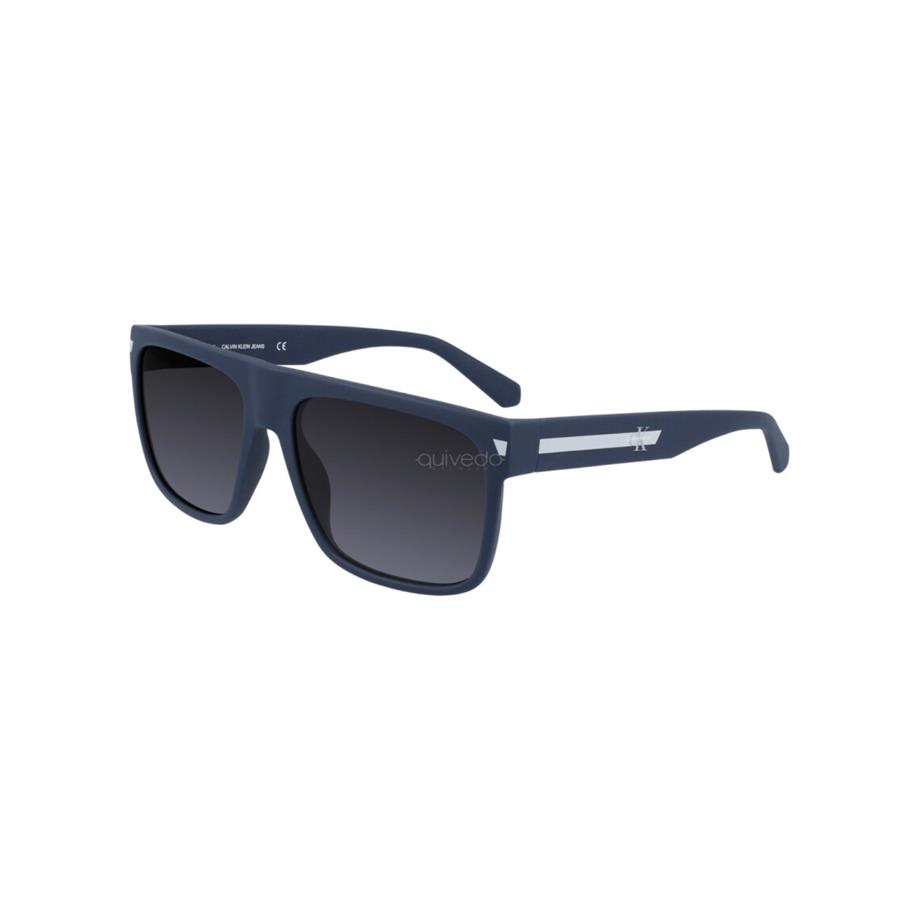 Calvin Klein Jeans CKJ 21615S 405 59 Erkek Dikdörtgen Lacivert Kemik Güneş Gözlüğü