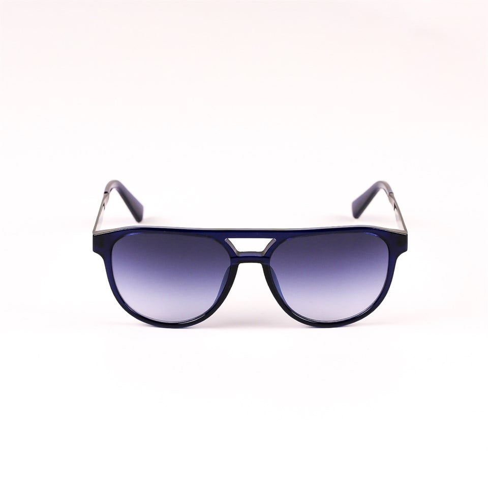 Calvin Klein Jeans CKJ 21625S 400 56 Erkek Damla Lacivert Kombine Güneş Gözlüğü