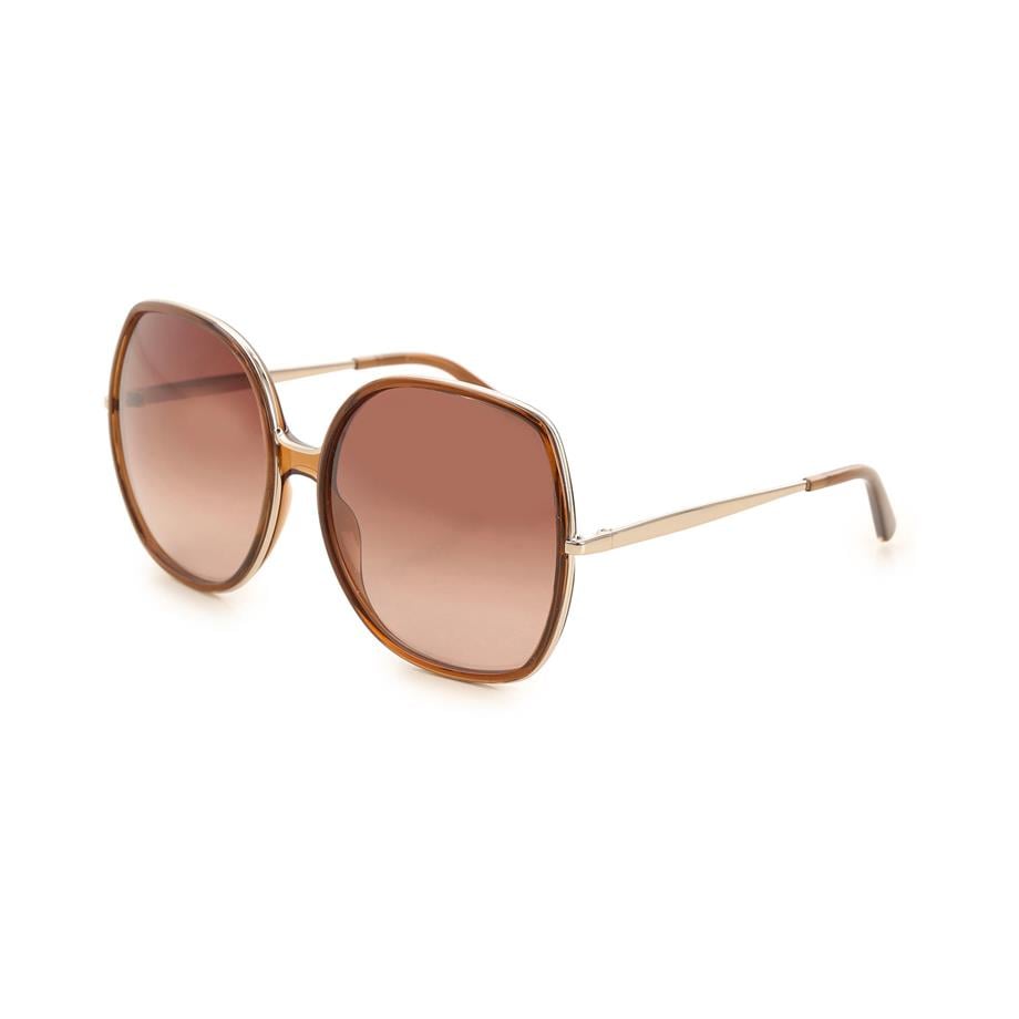 Chloe CE 725S 210 62 Kadın Kahverengi Oval Güneş Gözlüğü