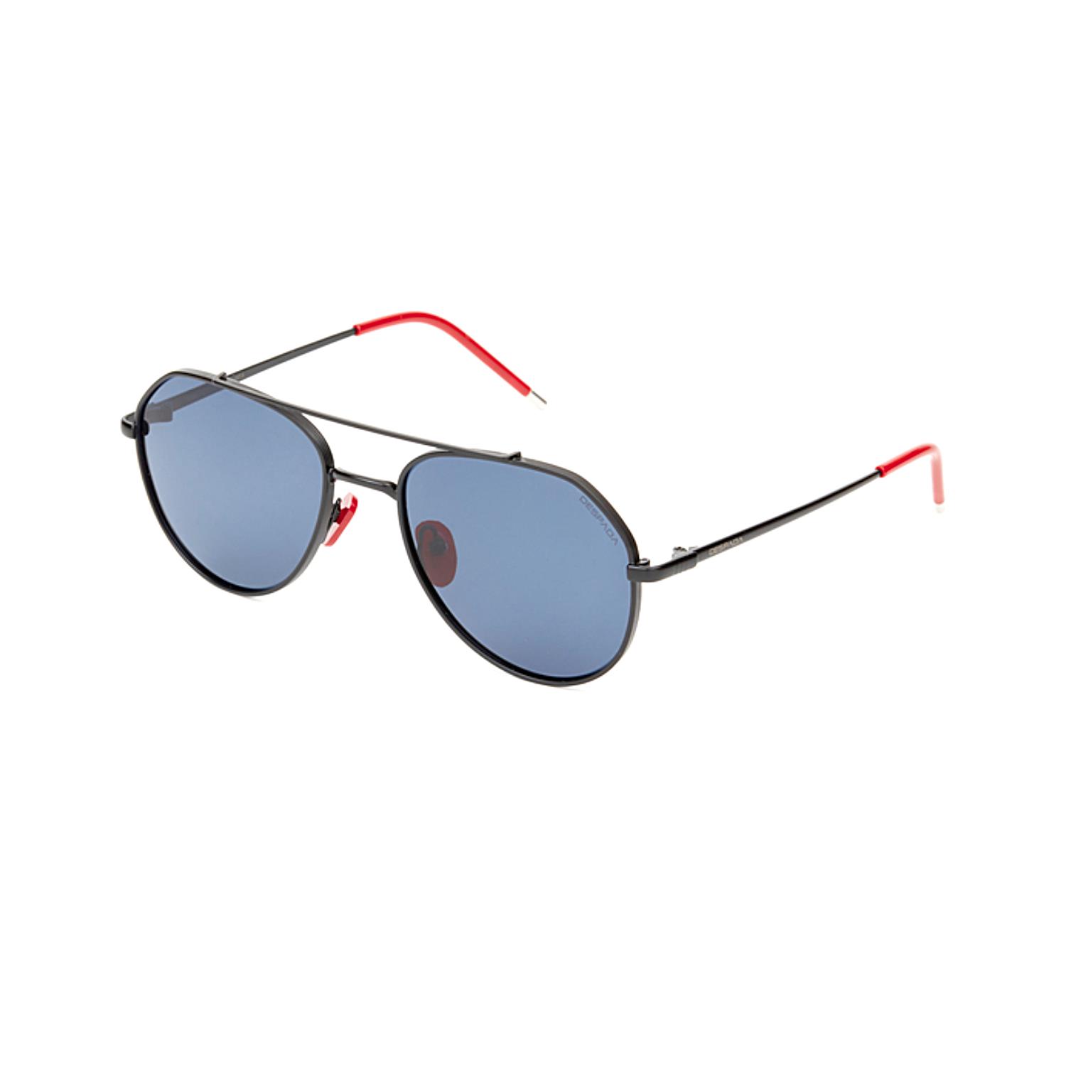 Despada DS 2281 C1 56 Polarize Unisex Damla Siyah Metal Güneş Gözlüğü
