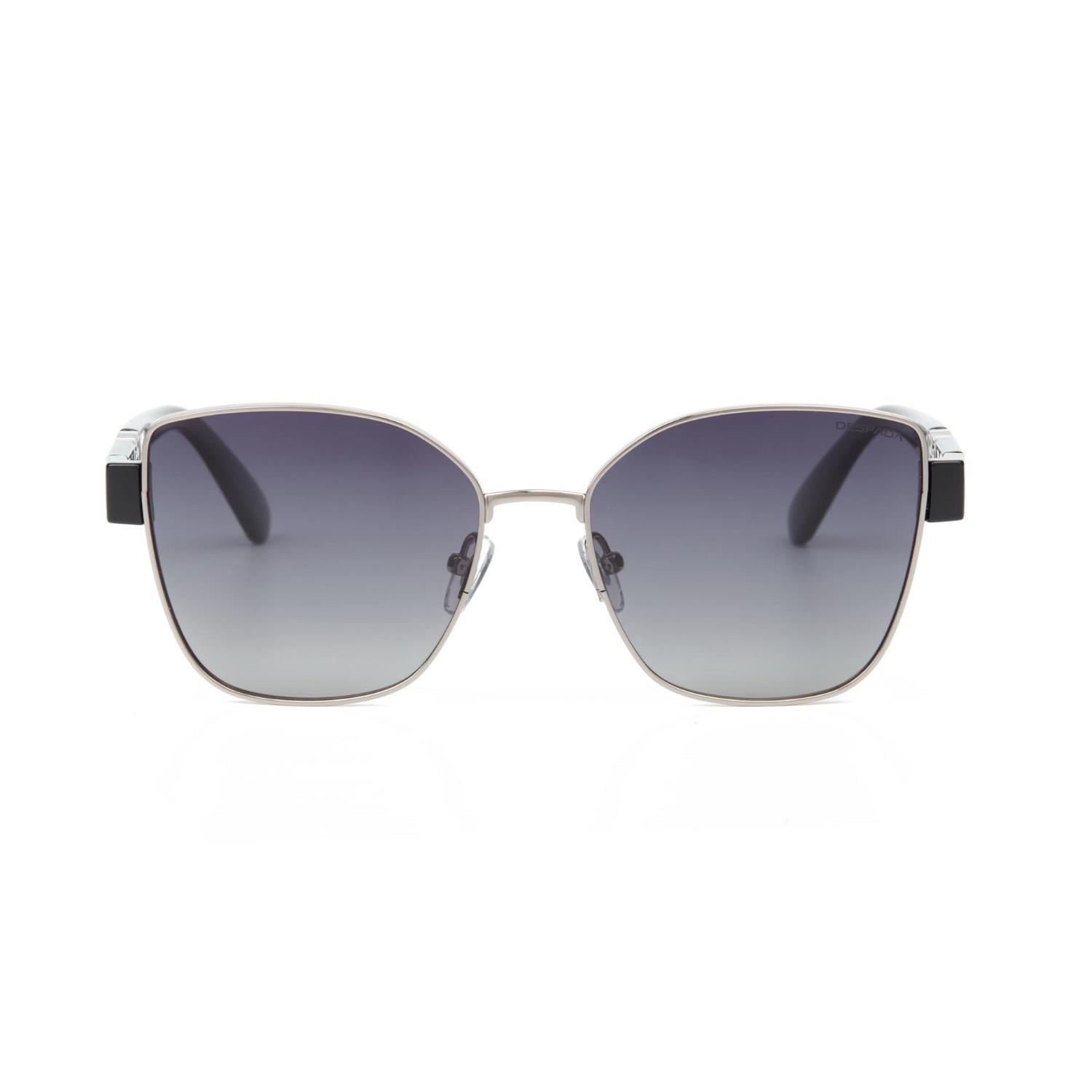 Despada Ds 2312 C2 57 Kadın Cat Eye Gri Metal Güneş Gözlüğü