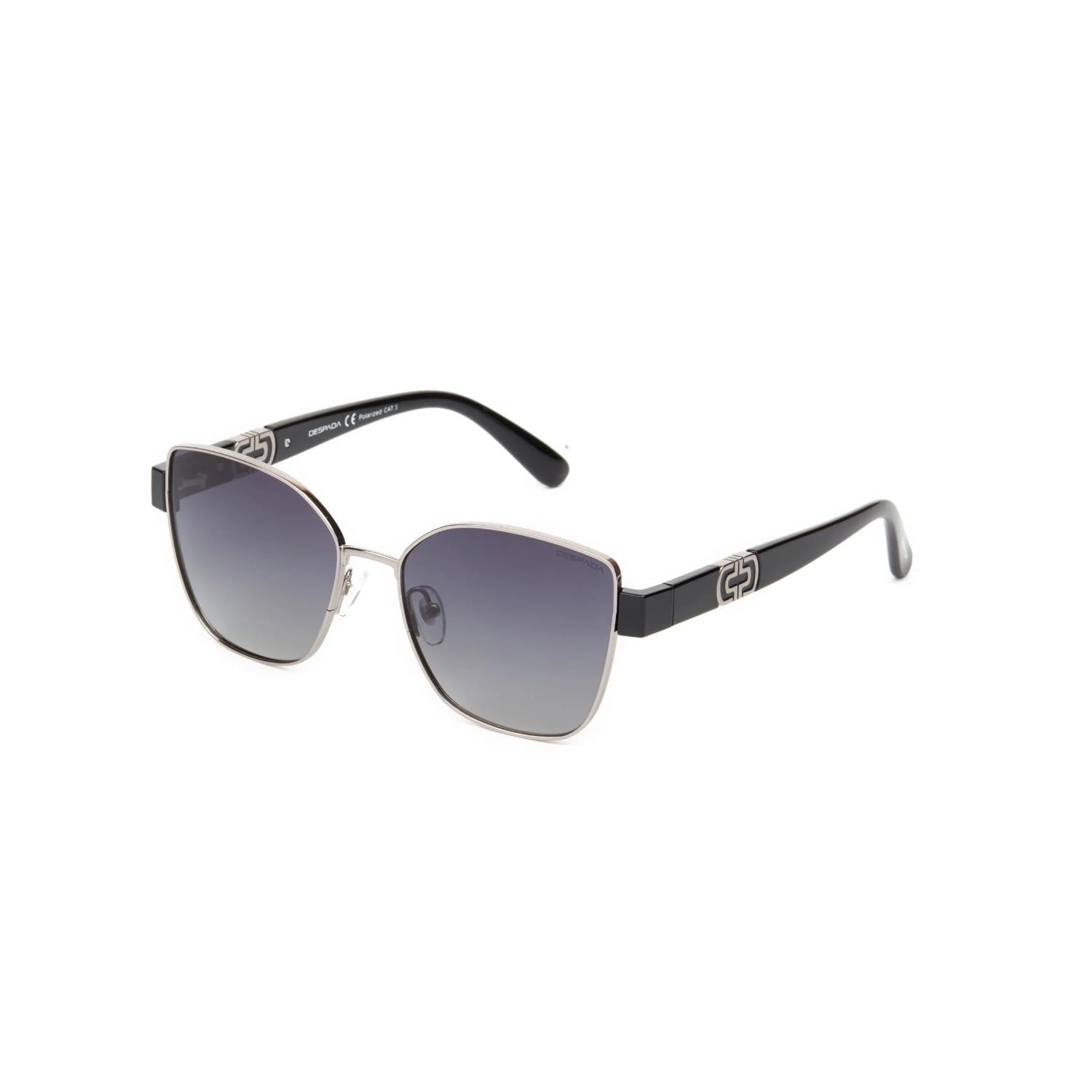 Despada Ds 2312 C2 57 Kadın Cat Eye Gri Metal Güneş Gözlüğü