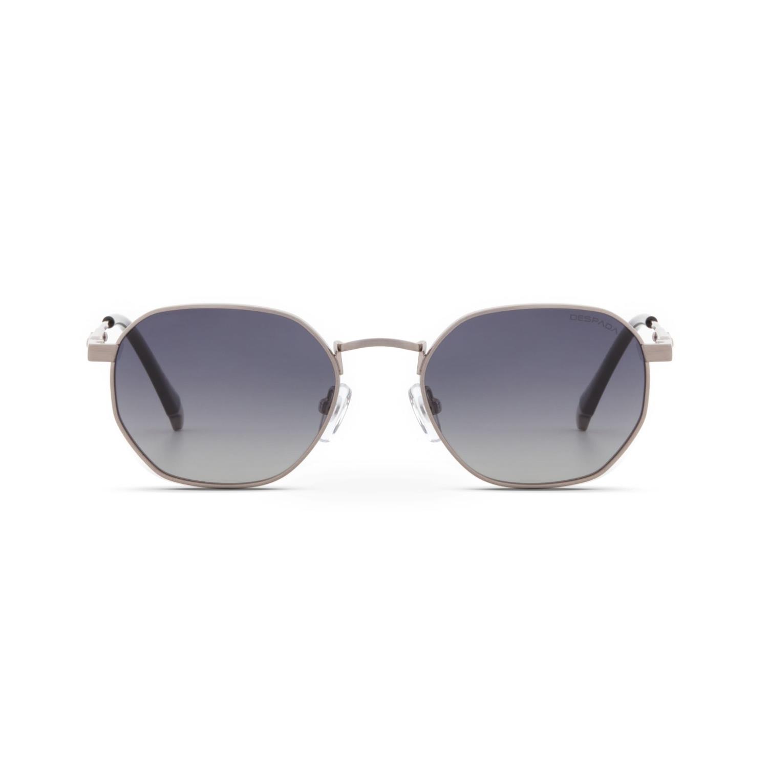 Despada DS 2331 C2 52 Unisex Geometrik Gri Metal Güneş Gözlüğü