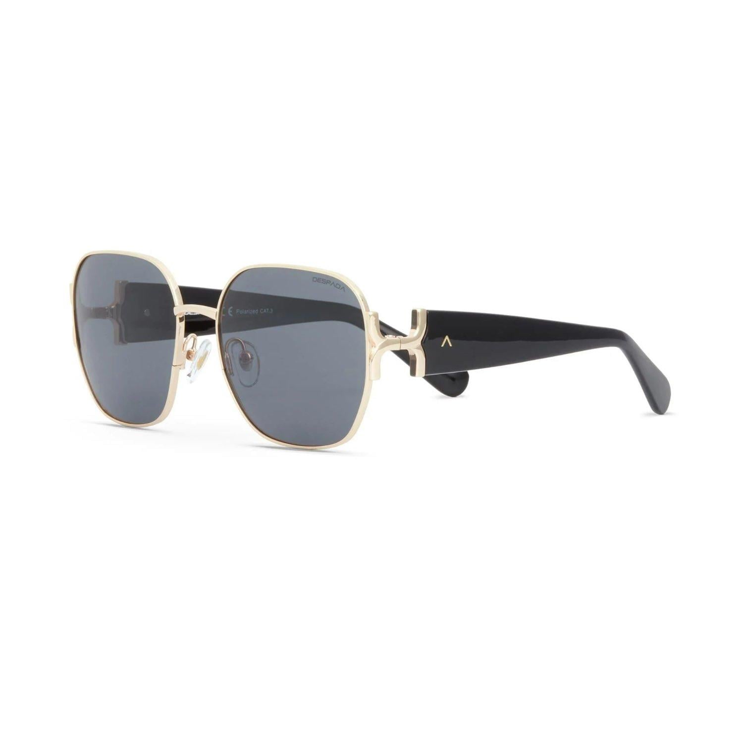 Despada DS 2461 C1 59 Unisex Kare Gold Metal Güneş Gözlüğü