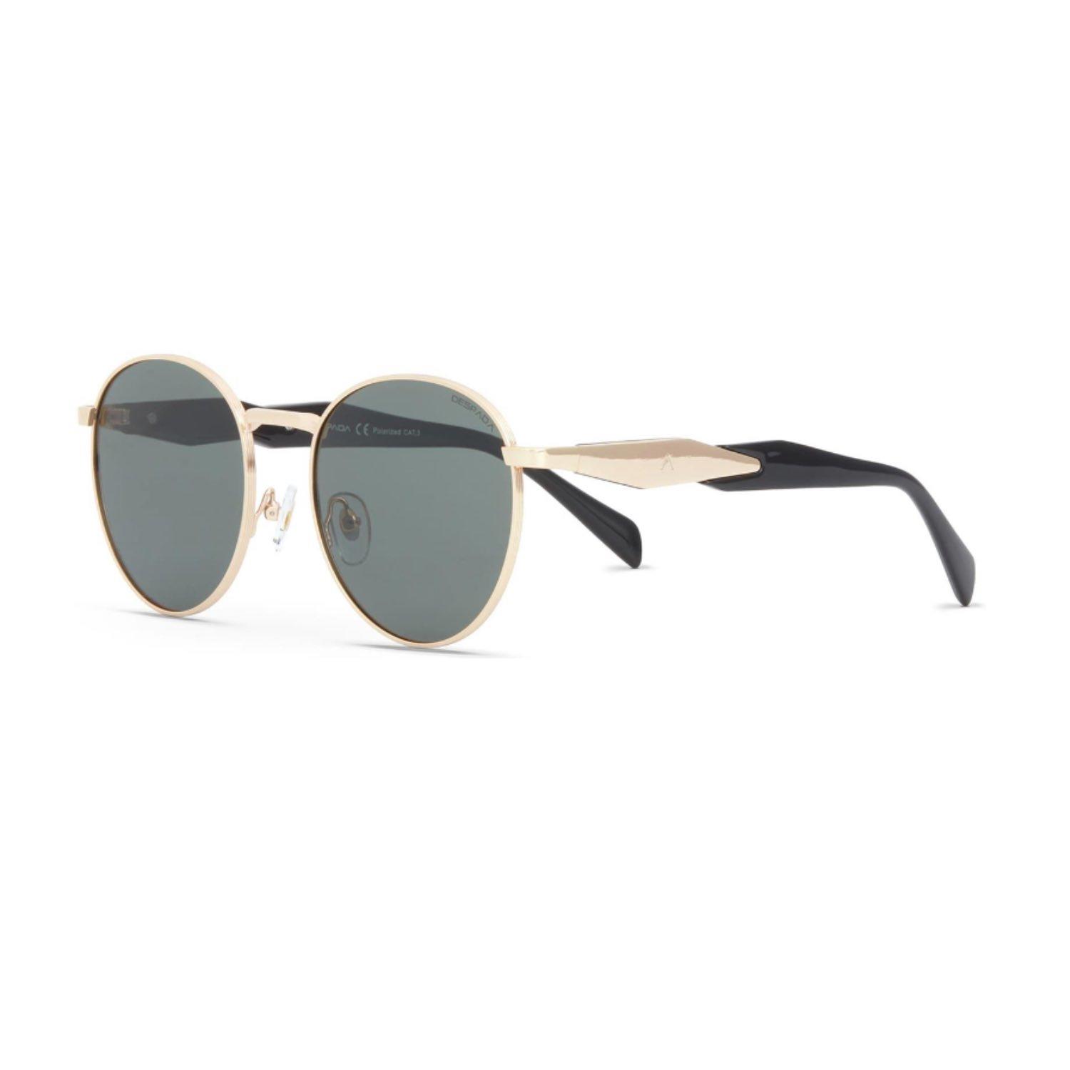 Despada DS 2482 C2 55 Unisex Oval Gold Metal Güneş Gözlüğü