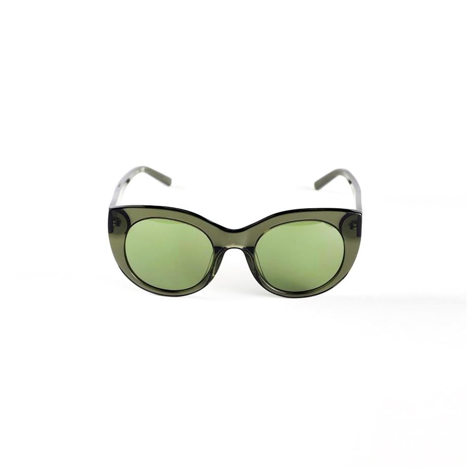 DKNY DK 517S 300 52 Kadın Yeşil Cat Eye Güneş Gözlüğü