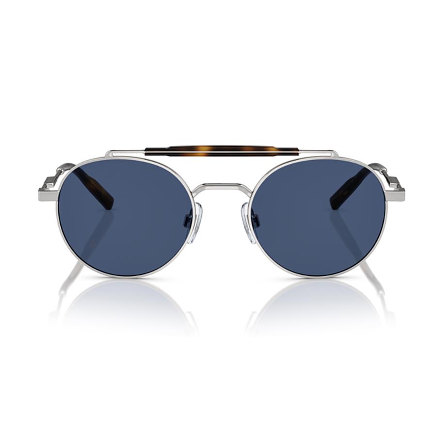 Dolce Gabbana DG 2295 0580 51 Unisex Metal Yuvarlak Güneş Gözlüğü