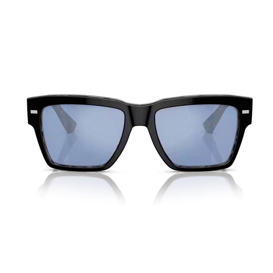 Dolce Gabbana DG 4431 34031U 55 Unisex Aynalı Siyah Kemik Güneş Gözlüğü