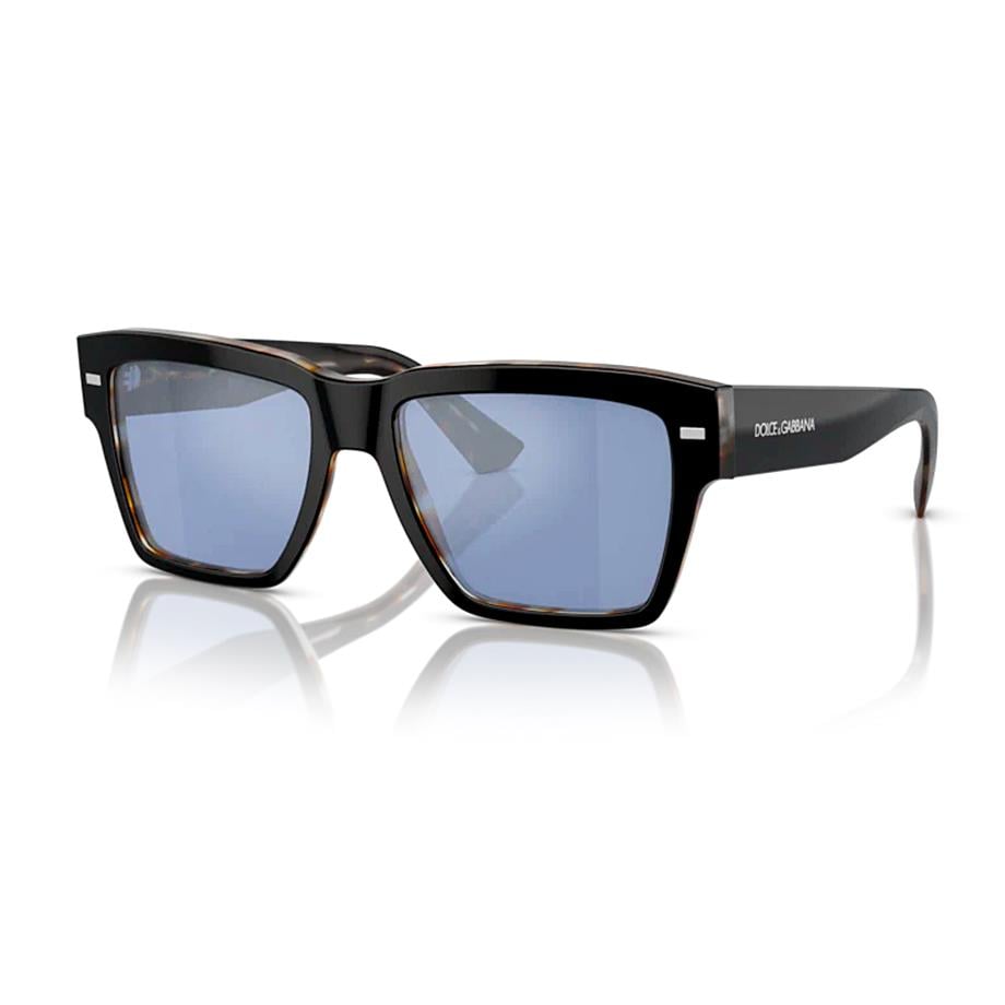 Dolce Gabbana DG 4431 34031U 55 Unisex Aynalı Siyah Kemik Güneş Gözlüğü