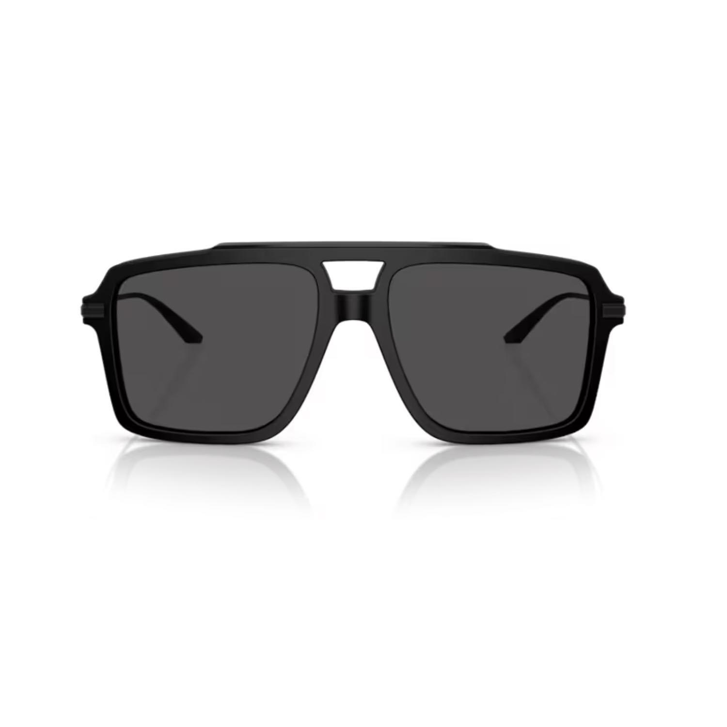 Dolce Gabbana DG 4477 252587 56 Erkek Pilot Siyah Kemik Güneş Gözlüğü