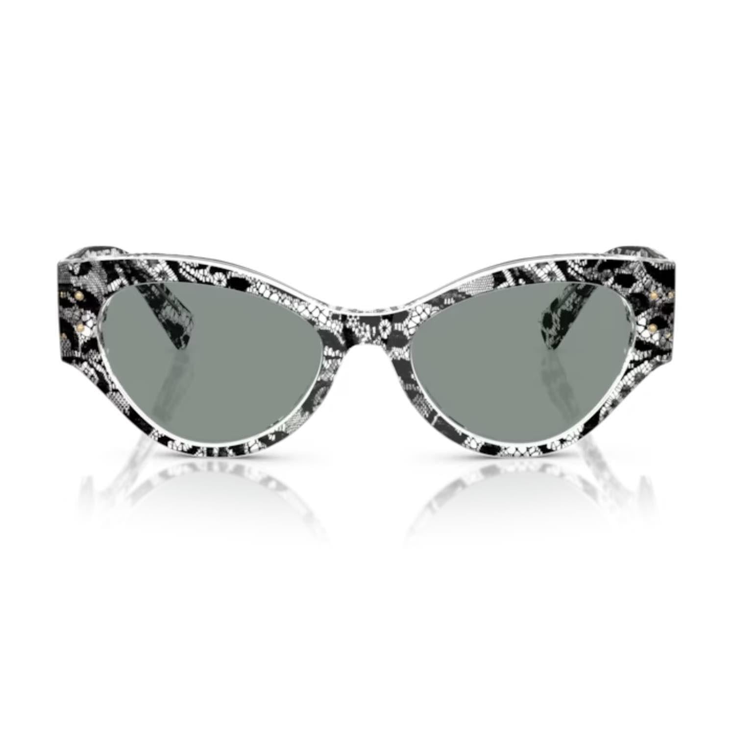 Dolce Gabbana DG 4480 32871 53 Kadın Kelebek Çok Renkli Kemik Güneş Gözlüğü