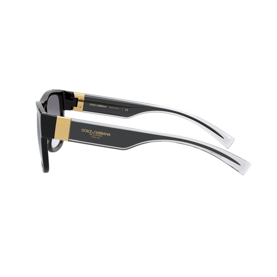 Dolce Gabbana DG 6132 67579 54 Unisex Siyah Kemik Güneş Gözlüğü