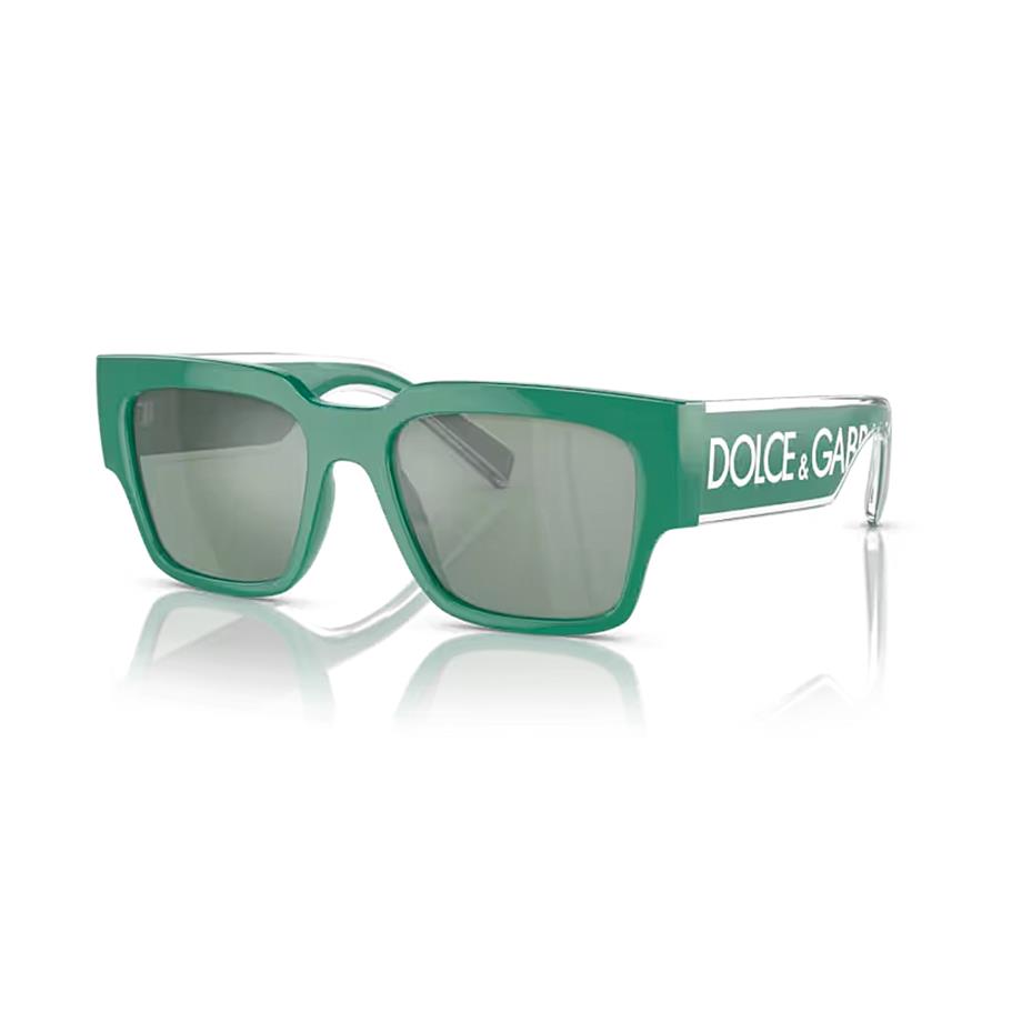 Dolce Gabbana DG 6184 331182 52 Unisex Yeşil Aynalı Kemik Güneş Gözlüğü