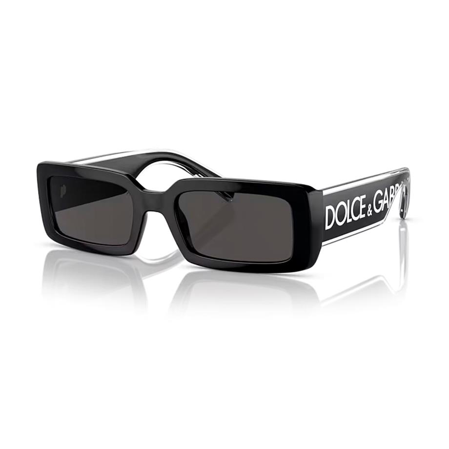 Dolce Gabbana DG 6187 50187 53 Kadın Siyah Kemik Güneş Gözlüğü
