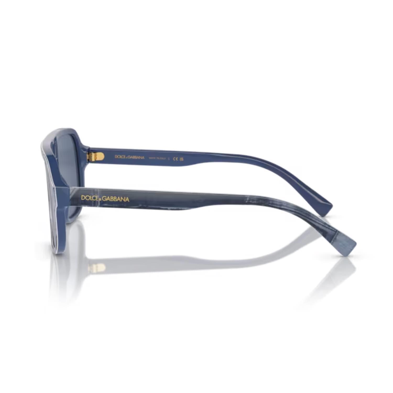 Dolce Gabbana DX 4003 340280 50 Çocuk Pilot Mavi Kemik Güneş Gözlüğü