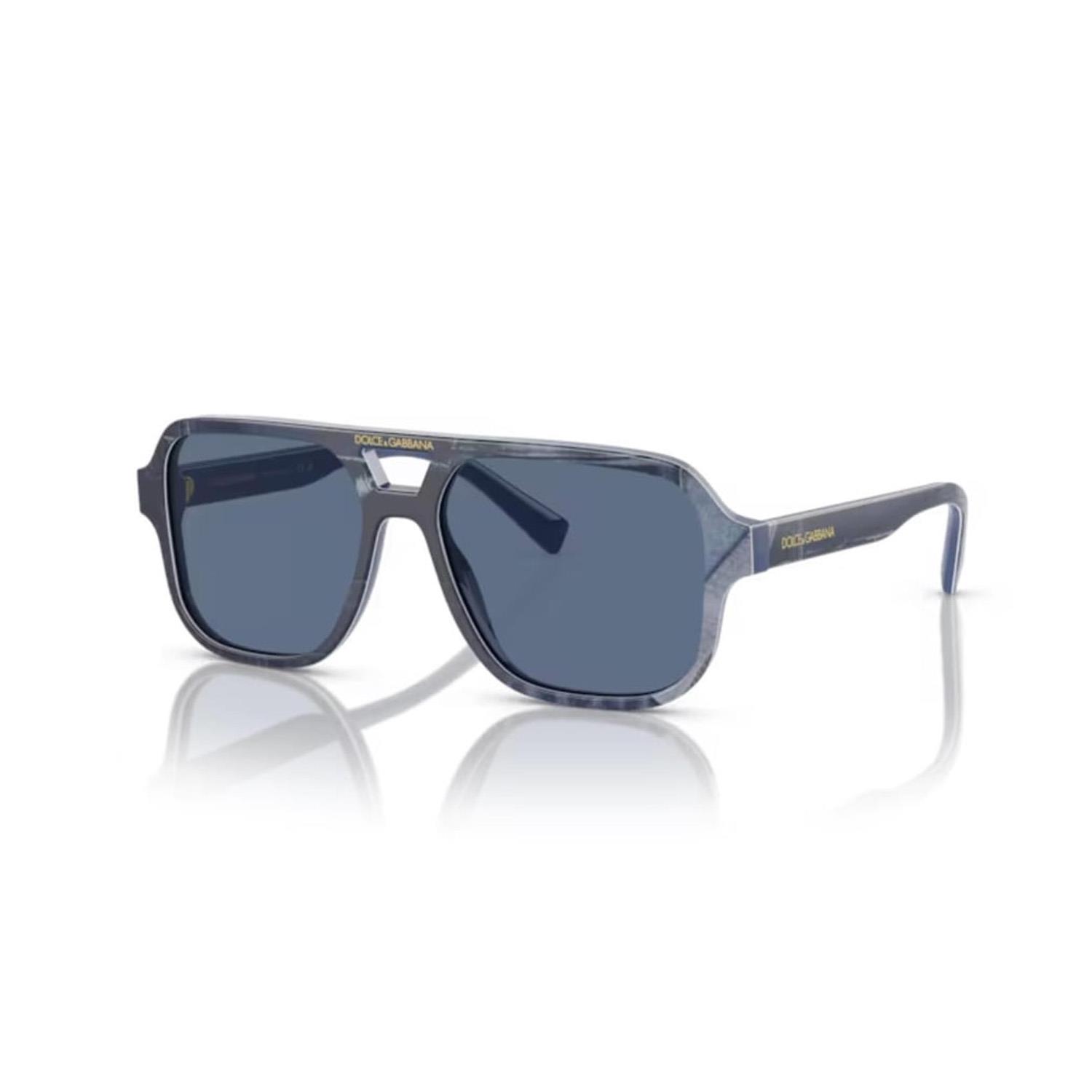 Dolce Gabbana DX 4003 340280 50 Çocuk Pilot Mavi Kemik Güneş Gözlüğü