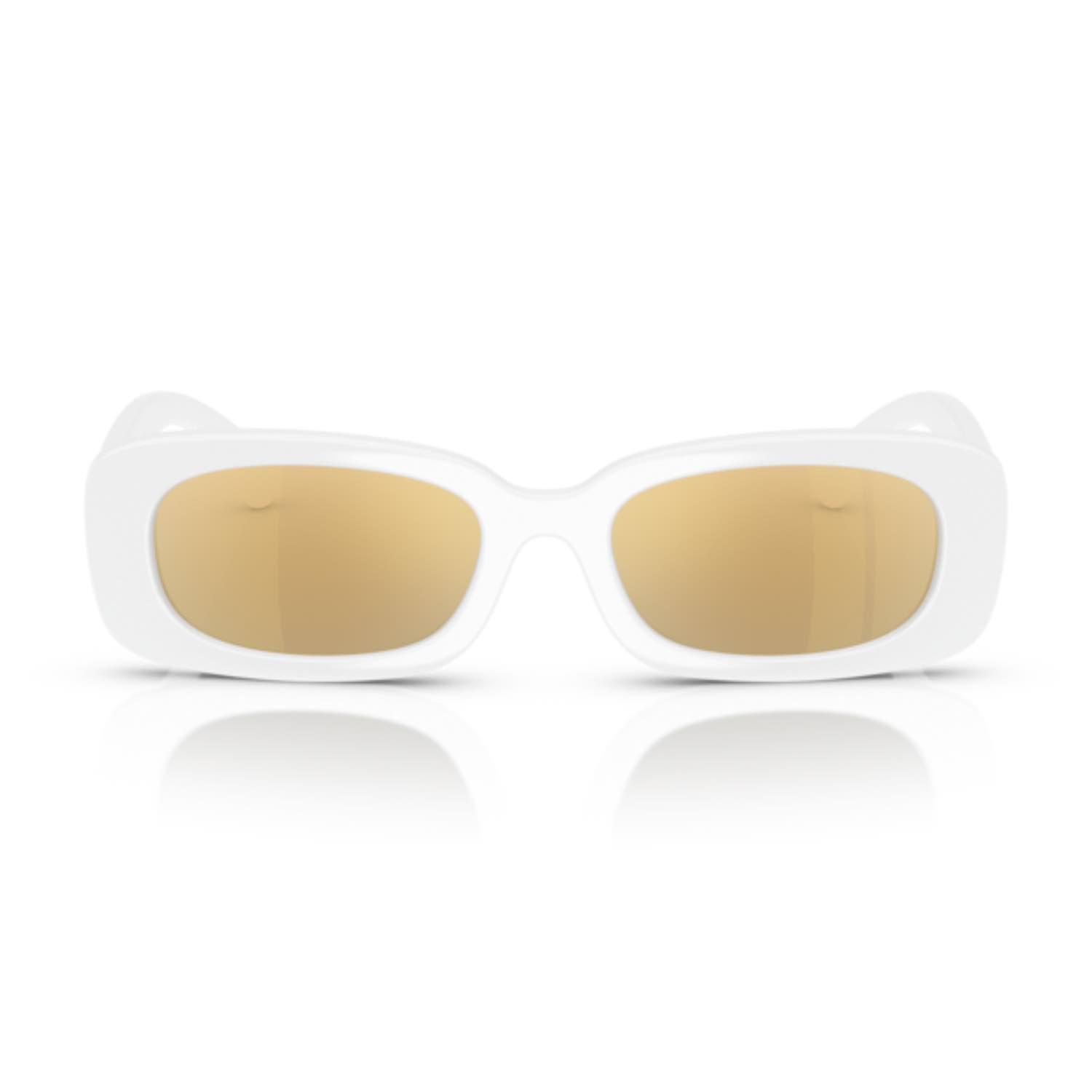 Dolce Gabbana DX 6006U 33127P 46 Çocuk Oval Beyaz Kemik Güneş Gözlüğü 