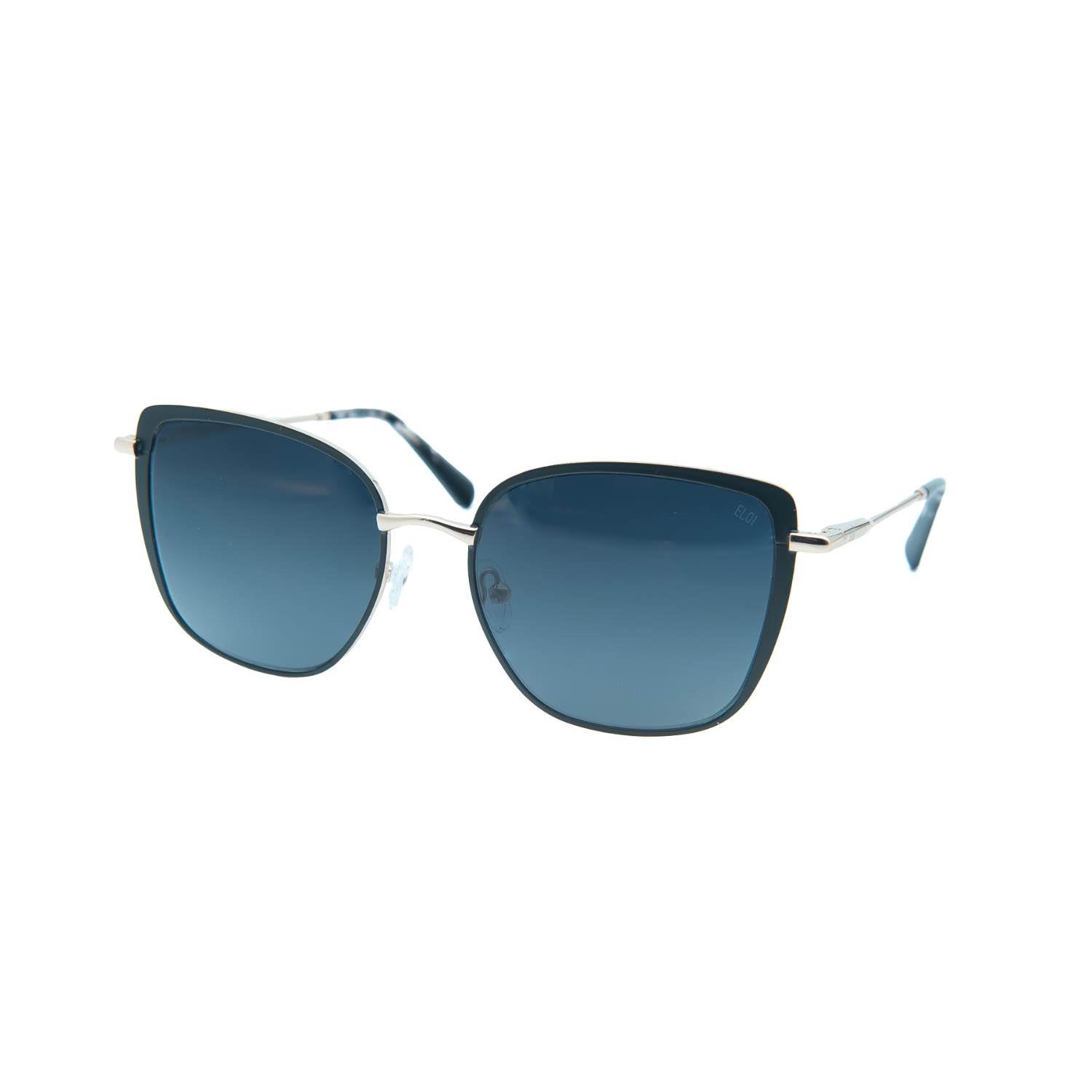 Eloi 1040 01 53 Unisex Cat Eye Siyah Metal Güneş Gözlüğü