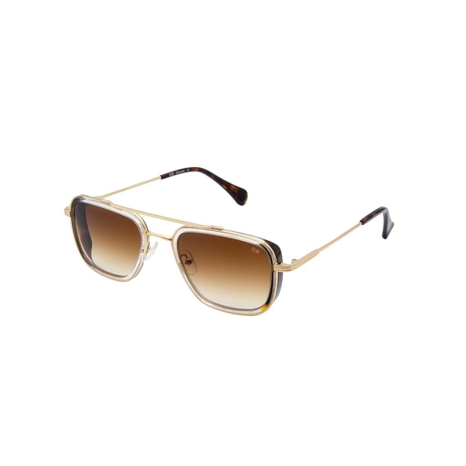 Eloi 1869 Opa C2 52 Unisex Dikdörtgen Gold Kombine Güneş Gözlüğü