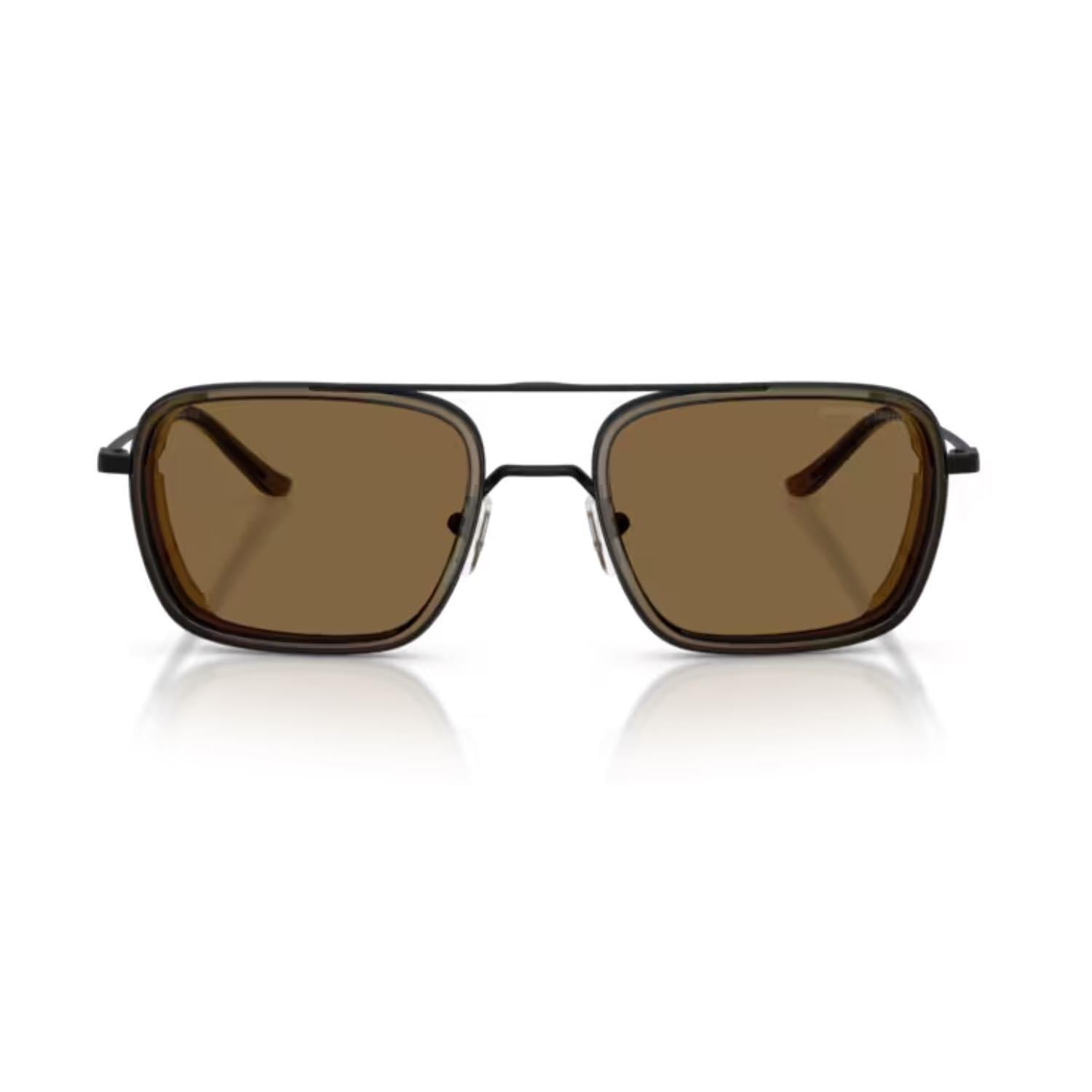 Emporio Armani EA 2162 300171 54 Erkek Pilot Siyah Kombine Güneş Gözlüğü
