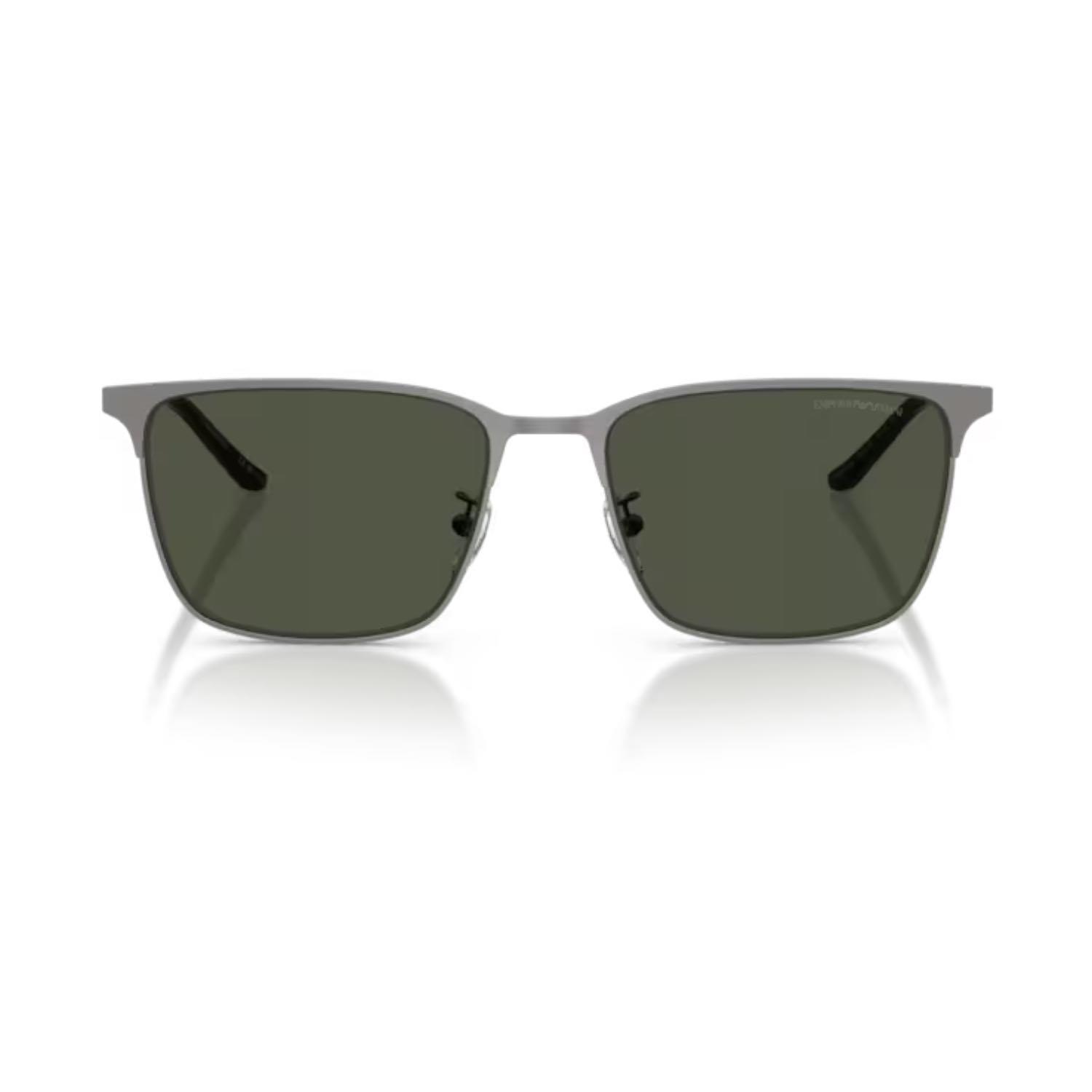 Emporio Armani EA 2164D 30039A 57 Unisex Kare Gri Kombine Güneş Gözlüğü