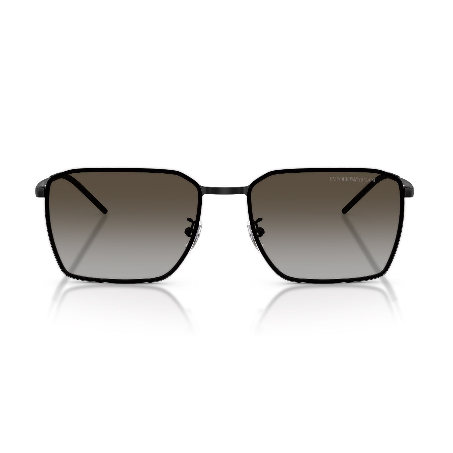 Emporio Armani EA 2172D 300113 60 Erkek Kare Siyah Metal Güneş Gözlüğü