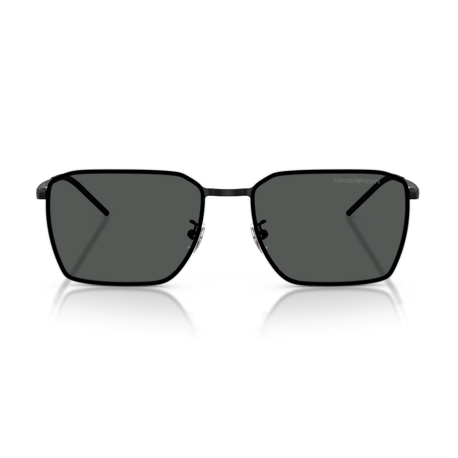 Emporio Armani EA 2172D 300187 60 Erkek Kare Siyah Metal Güneş Gözlüğü