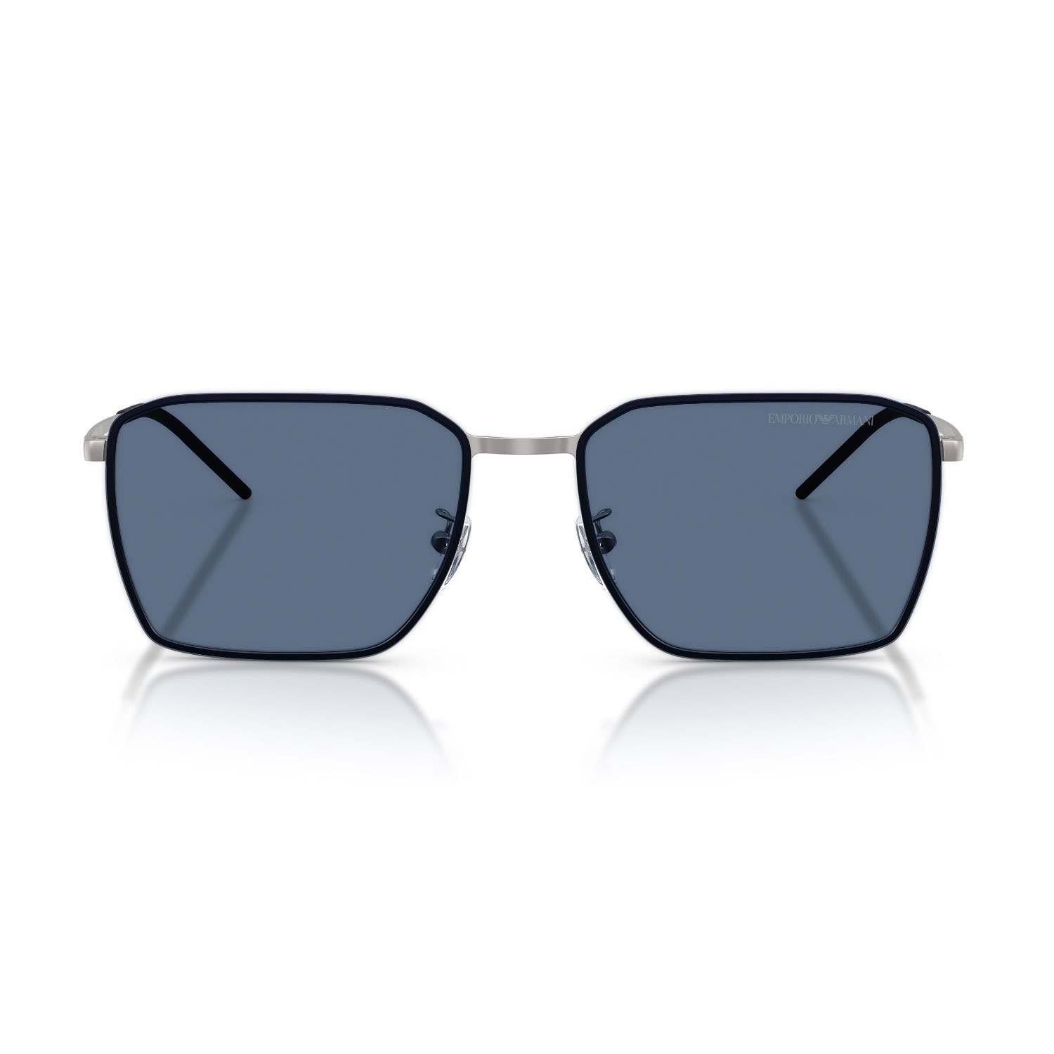 Emporio Armani EA 2172D 300380 60 Erkek Kare Siyah Metal Güneş Gözlüğü