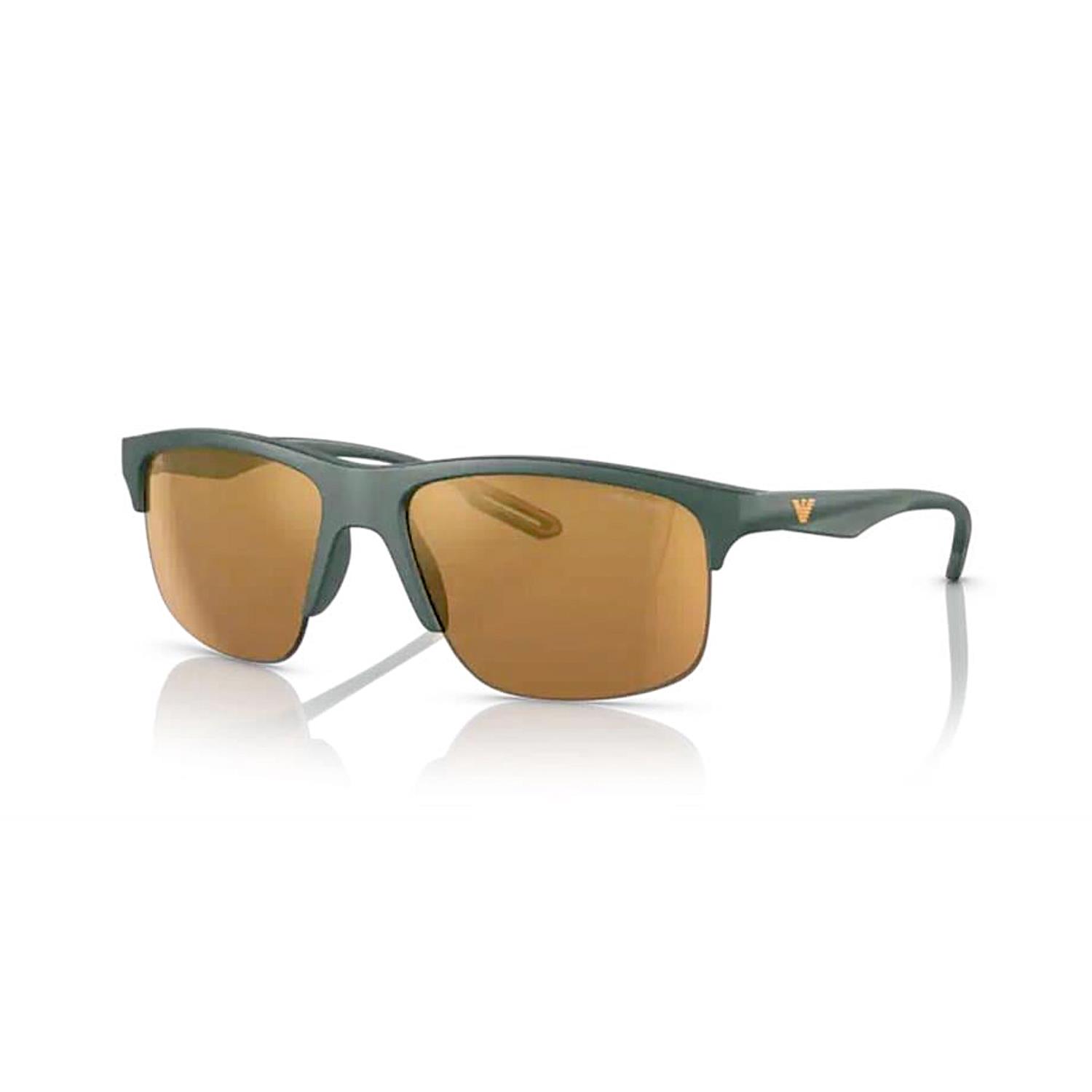 Emporio Armani EA 4188U 50586H 62 Erkek Yeşil Geometrik Güneş Gözlüğü
