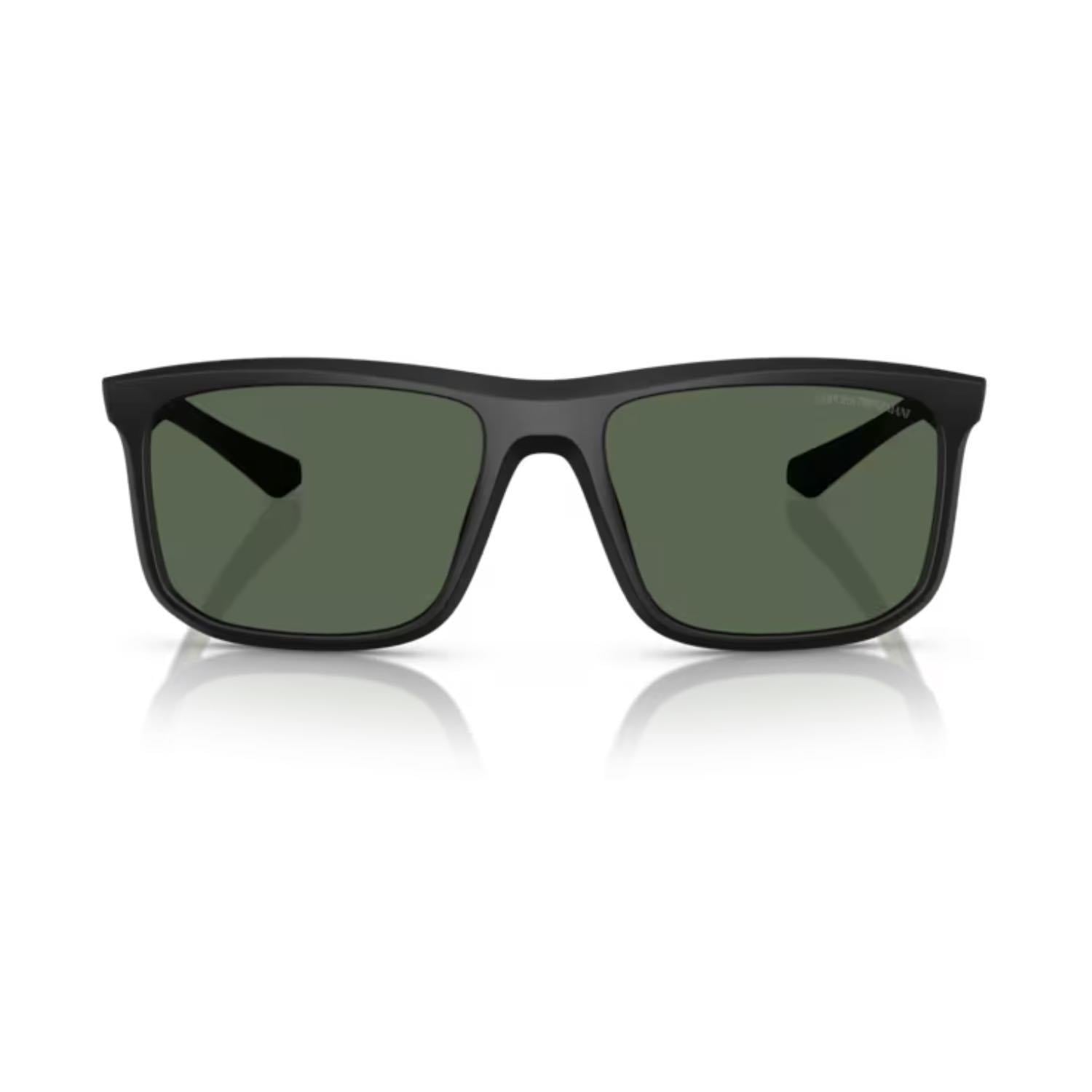 Emporio Armani EA 4234U 500171 57 Unisex Kare Siyah Kemik Güneş Gözlüğü