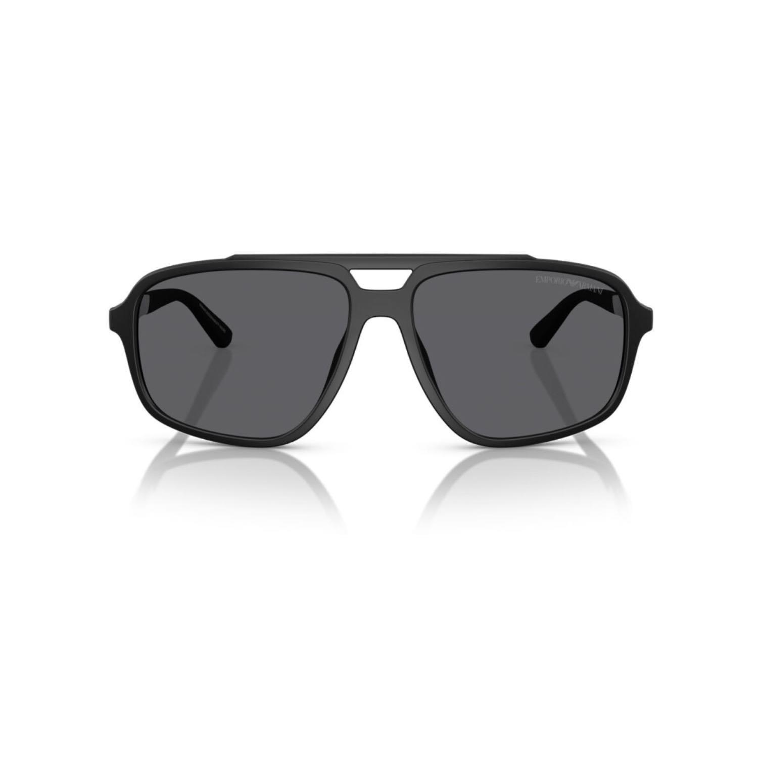 Emporio Armani EA 4236U 5001T3 59 Polorize Erkek Pilot Siyah Kemik Güneş Gözlüğü