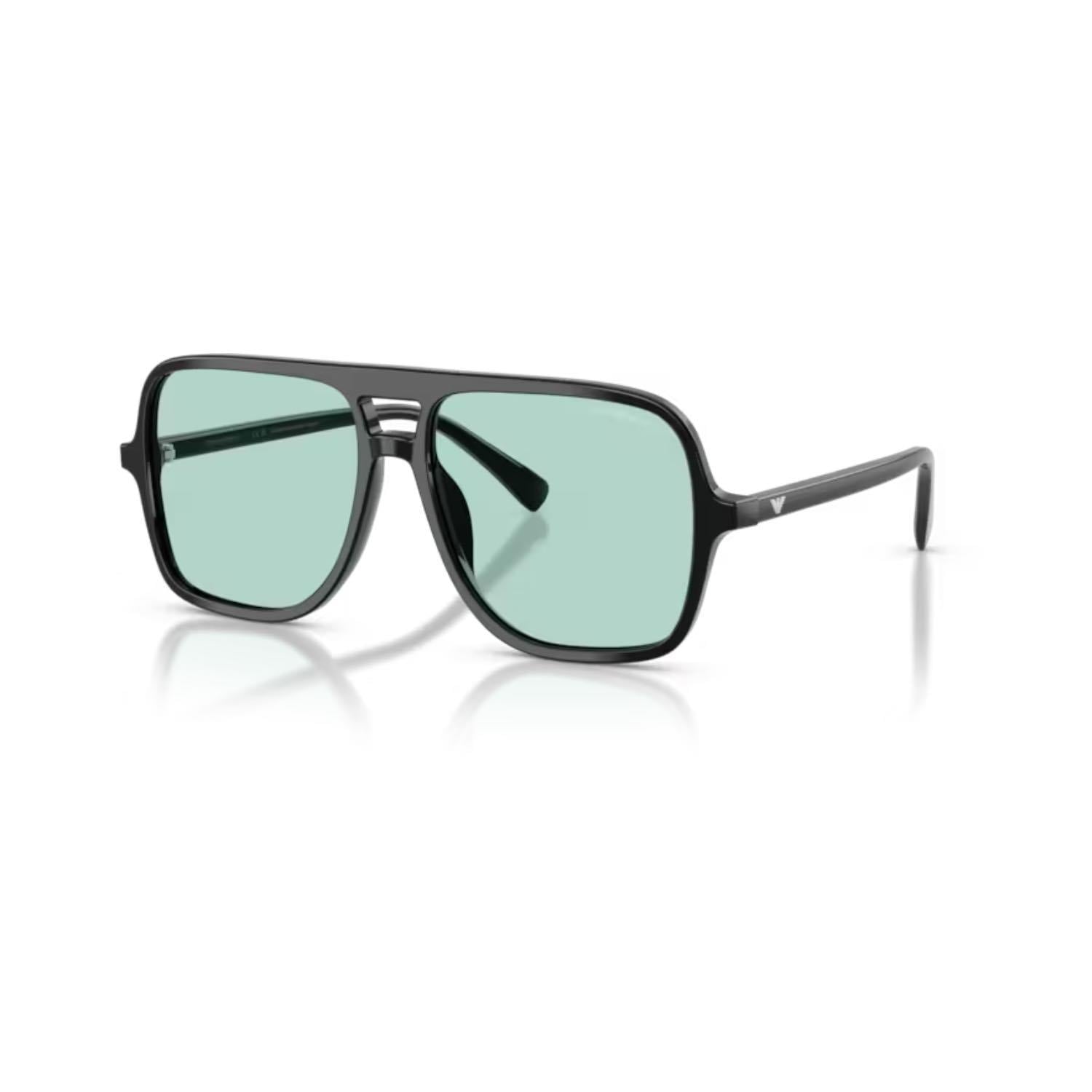 Emporio Armani EA 4252U 501765 57 Erkek Pilot Siyah Kemik Güneş Gözlüğü