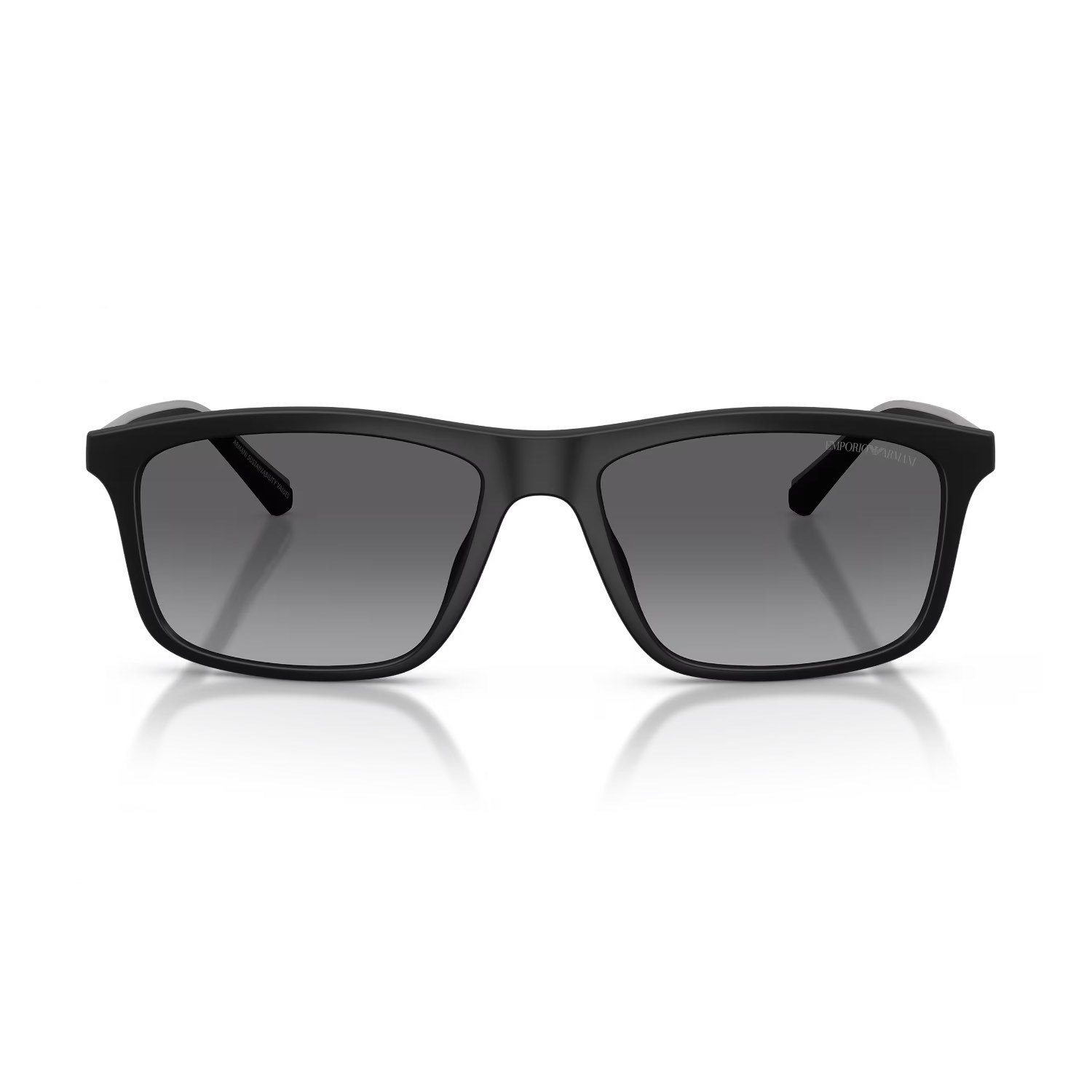 Emporio Armani EA 4257U 500181 57 Erkek Polarize Yastık Siyah Kemik Güneş Gözlüğü