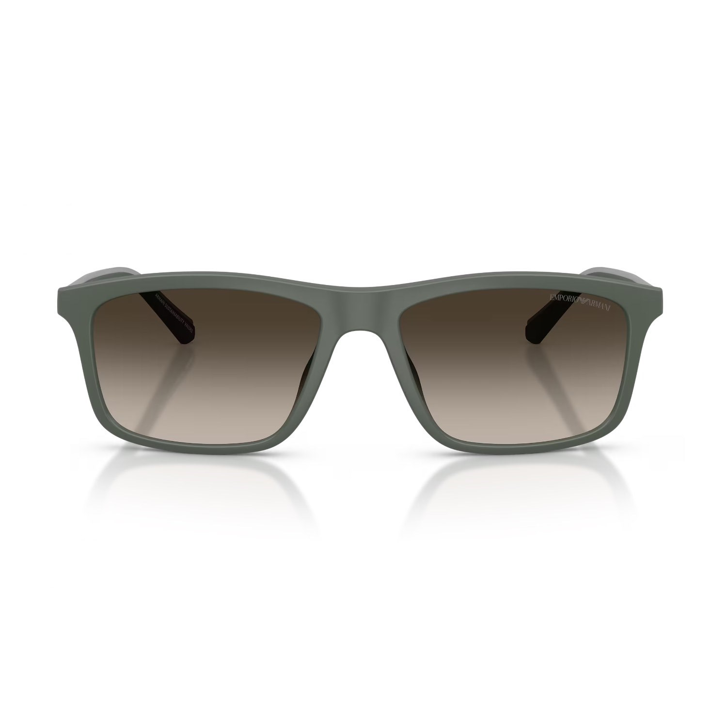 Emporio Armani EA 4257U 631213 57 Erkek Yastık Yeşil Kemik Güneş Gözlüğü