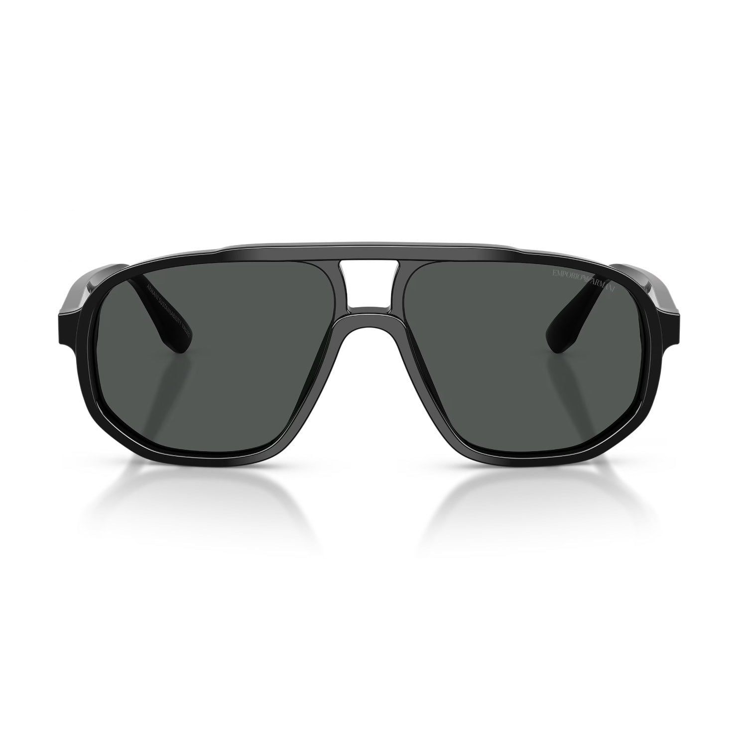Emporio Armani EA 4263U 501787 57 Erkek Pilot Siyah Kemik Güneş Gözlüğü