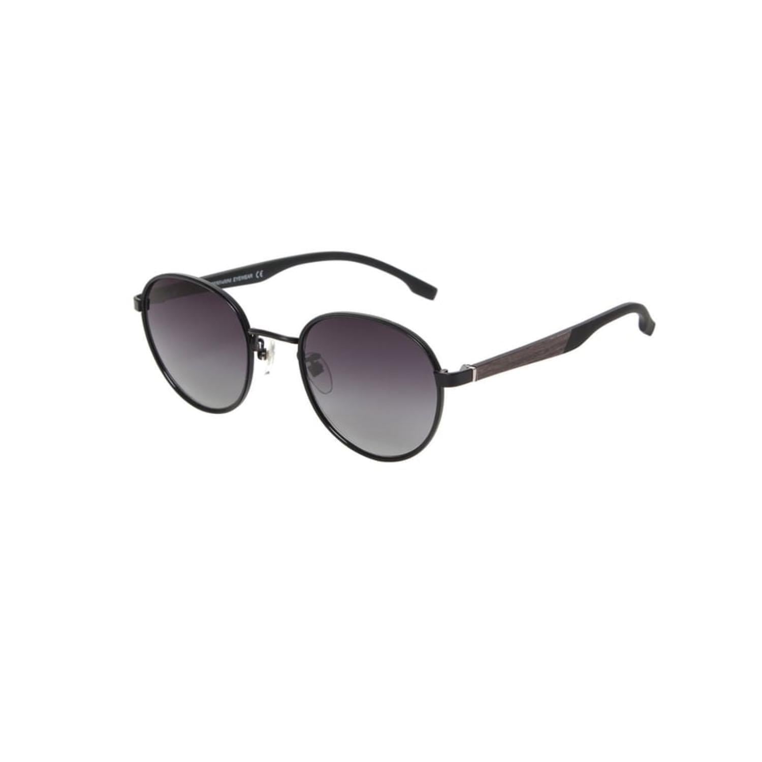 Ferfarani FF 1398 345P 52 Unisex Oval Siyah Metal Güneş Gözlüğü