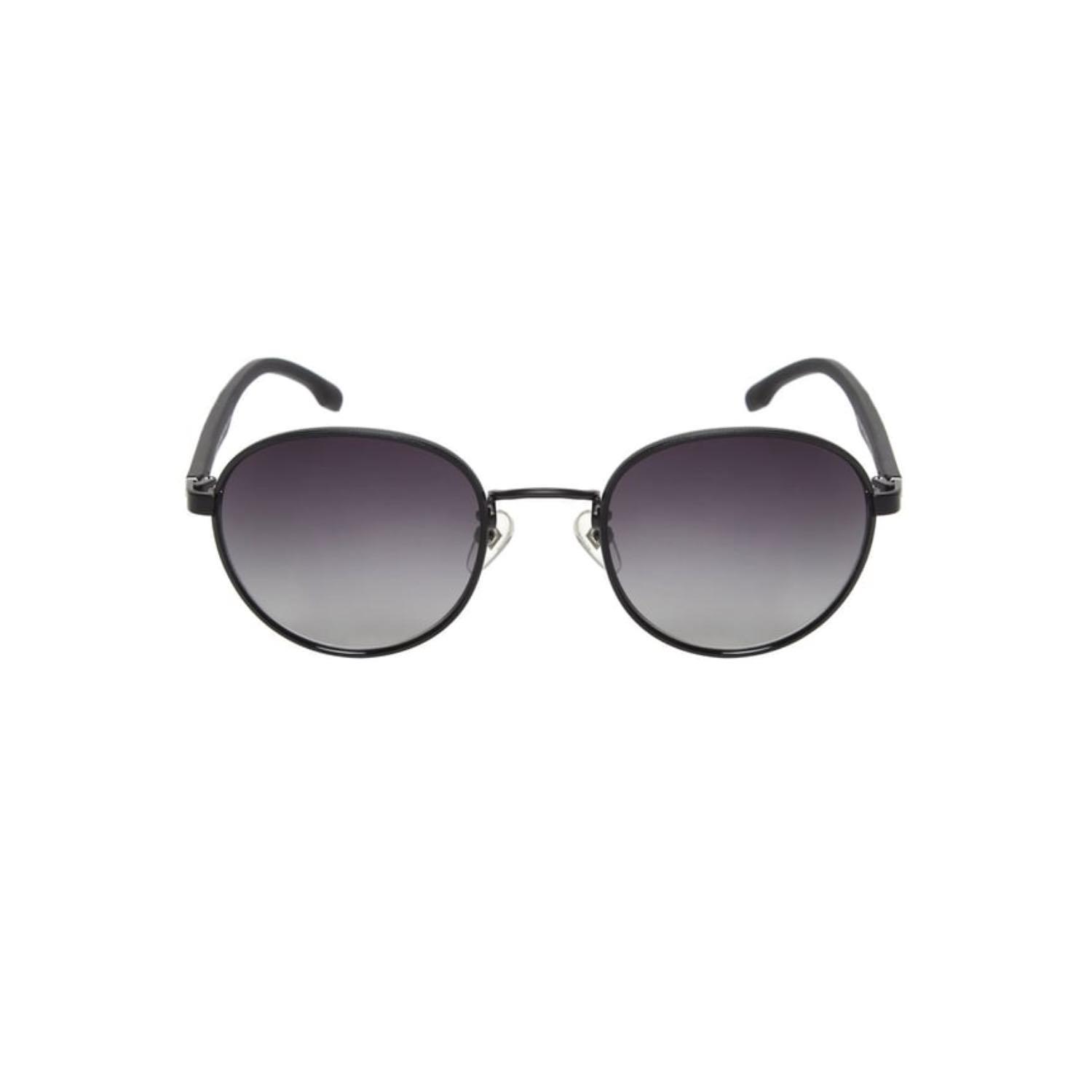 Ferfarani FF 1398 345P 52 Unisex Oval Siyah Metal Güneş Gözlüğü