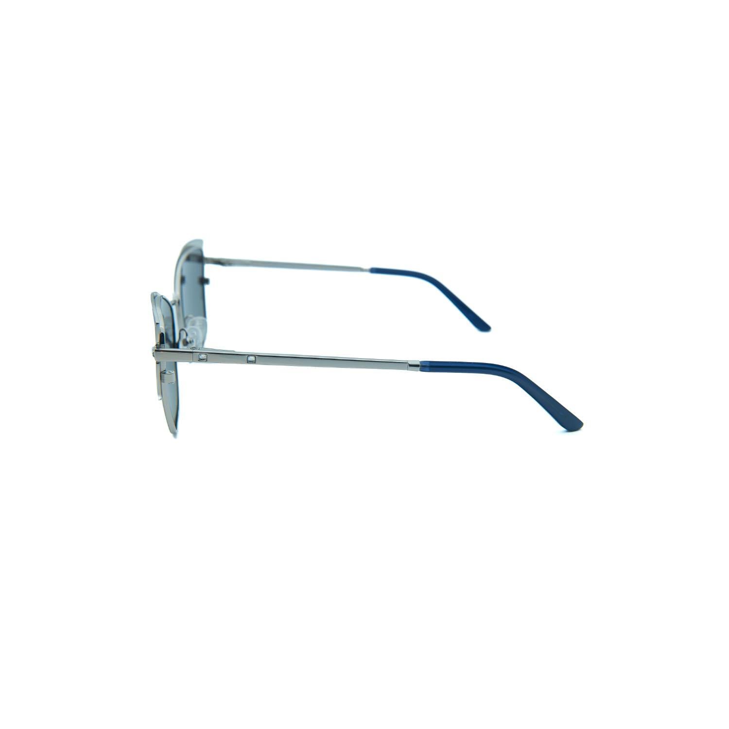 Ferfarini FF 1474 400P 55 Kadın Cat Eye Gri Metal Güneş Gözlüğü
