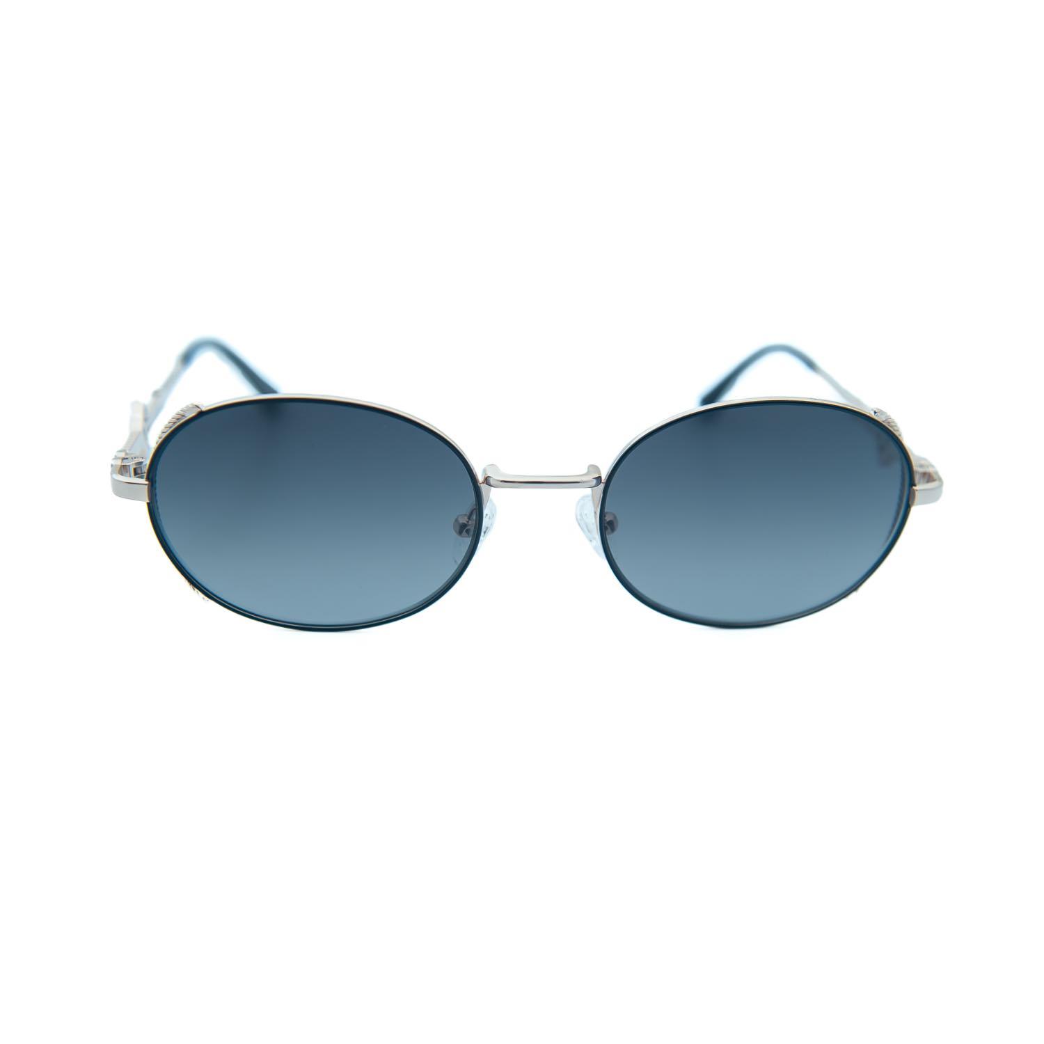 Ferfarini FF 1484 410 54 Kadın Oval Gri Metal Güneş Gözlüğü