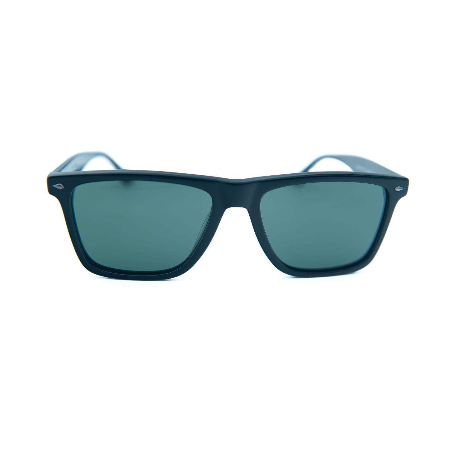 Ferfarini FF 1513 443P 55 Polarize Unisex Kare Siyah Kemik Güneş Gözlüğü