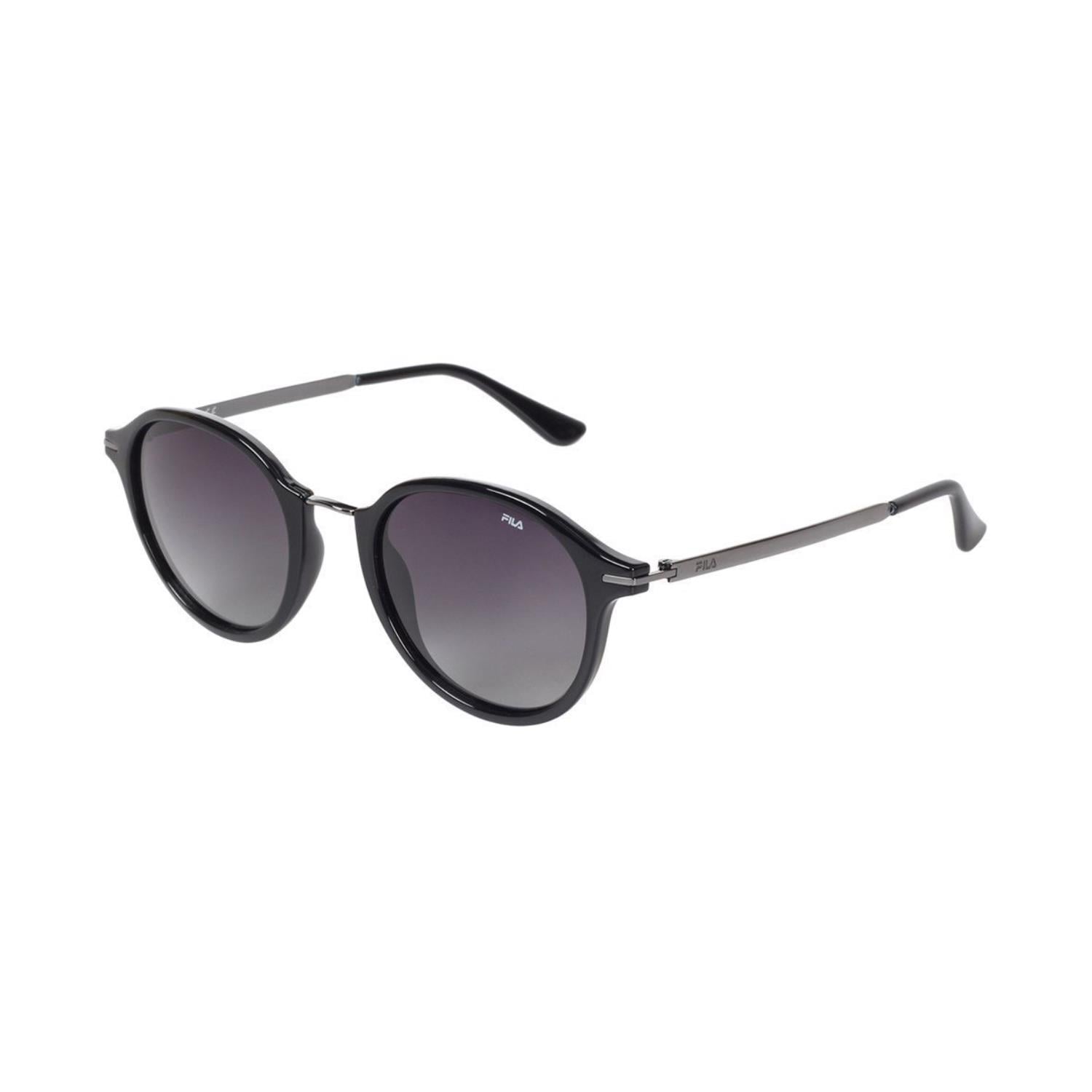 Fila SFI379 700P 50 Polarize Unisex Oval Siyah Kemik Güneş Gözlüğü