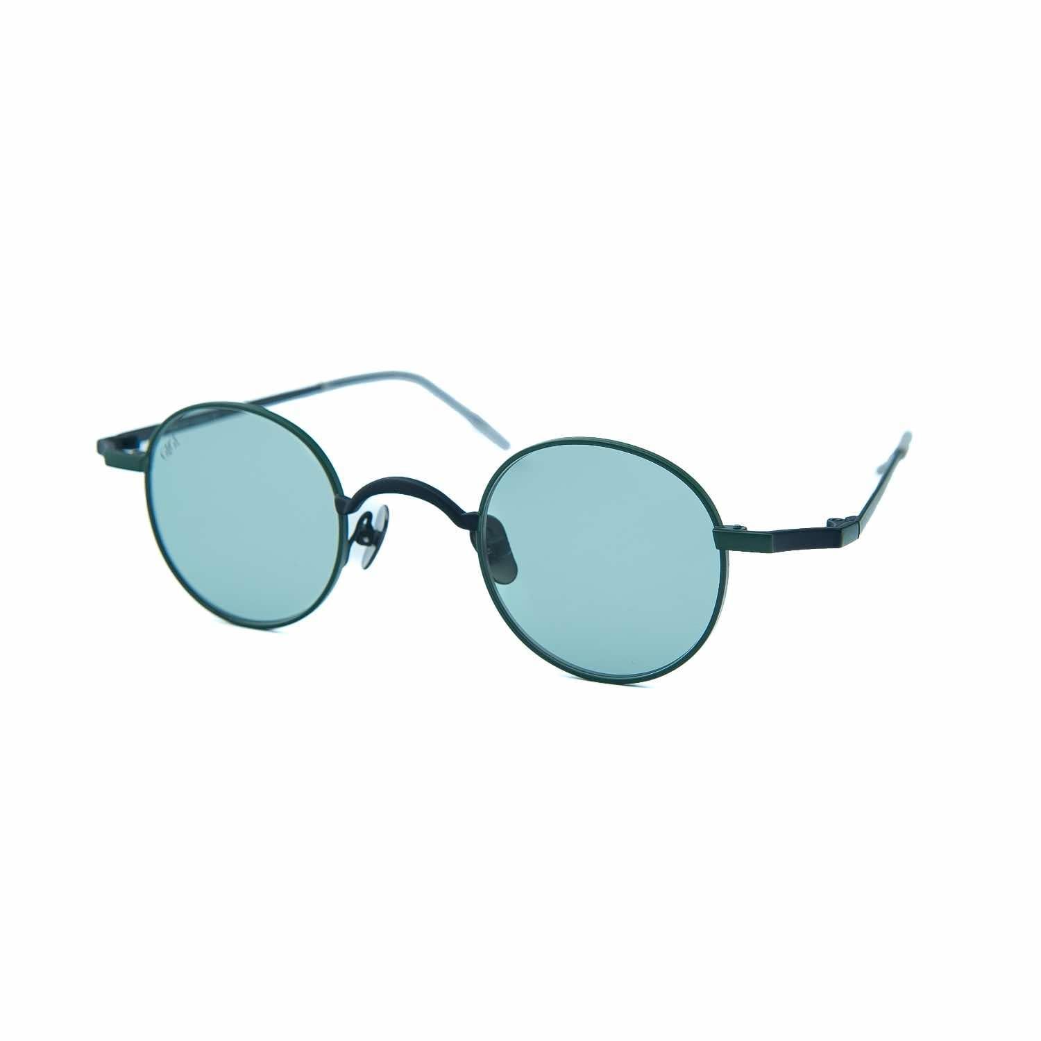 Gigi oo Gg 194 C2 41 Unisex Yuvarlak Yeşil Metal Güneş Gözlüğü