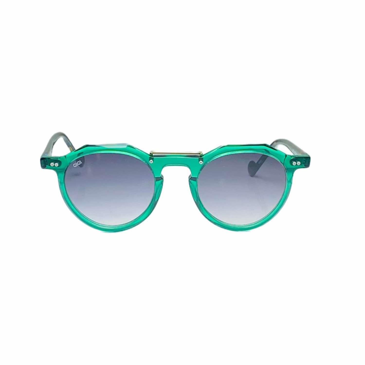 Gigi oo Gg 373 C4 47 Unisex Geometrik Yeşil Kemik Güneş Gözlüğü