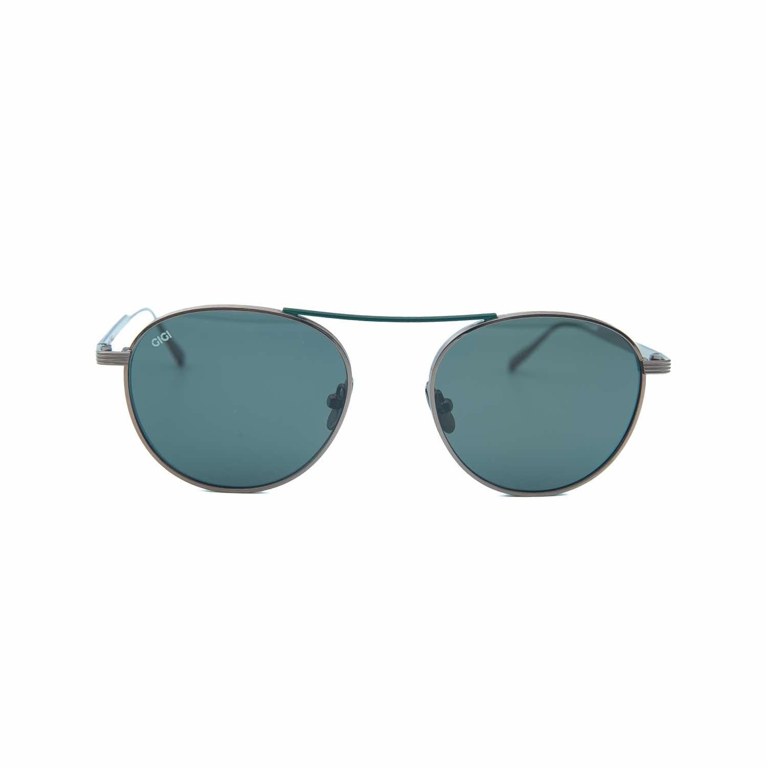 Gigi oo Gg 407 C3 53 Unisex Oval Bronz Metal Güneş Gözlüğü